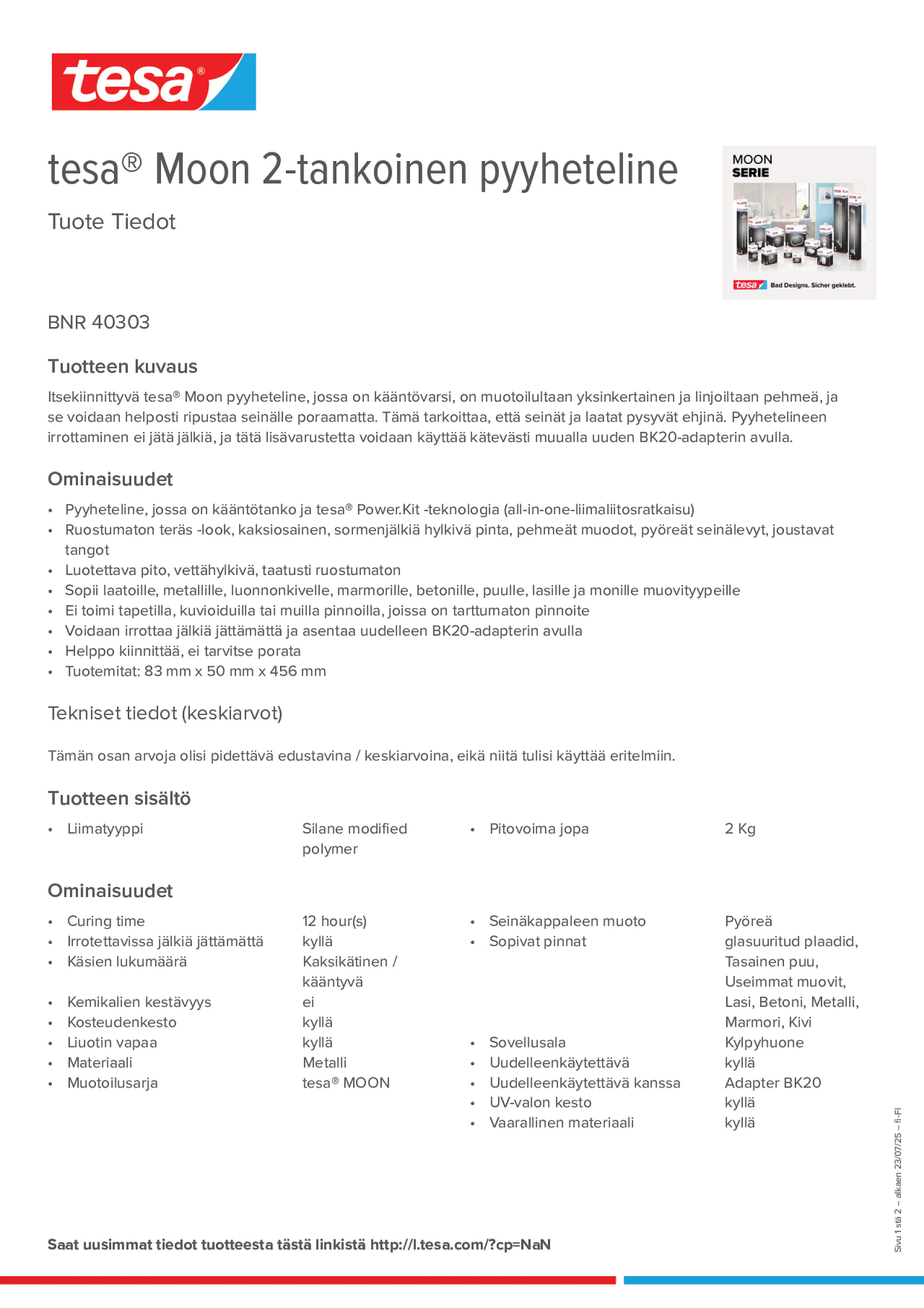 Product information_tesa® 40303_fi-FI