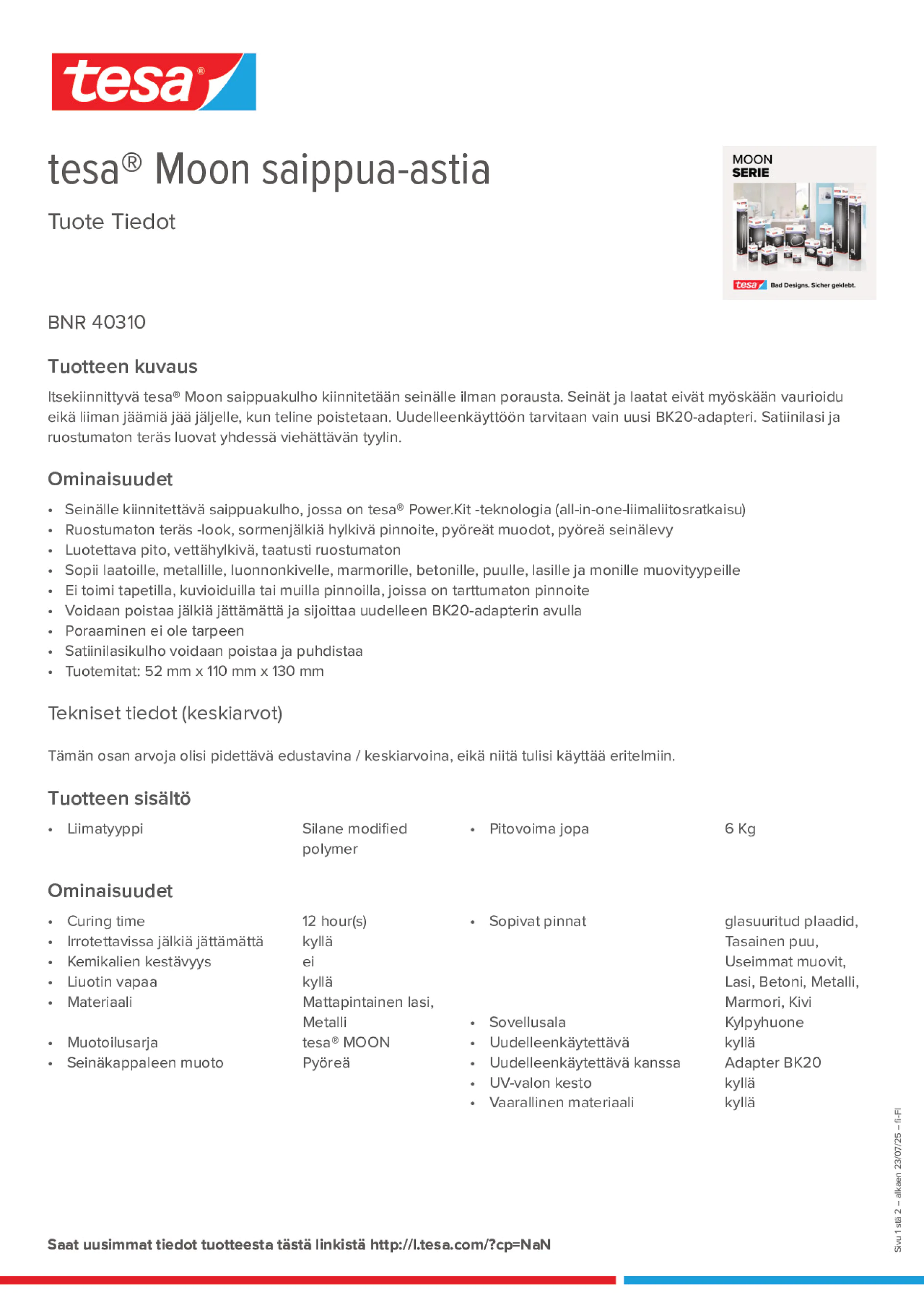 Product information_tesa® 40310_fi-FI