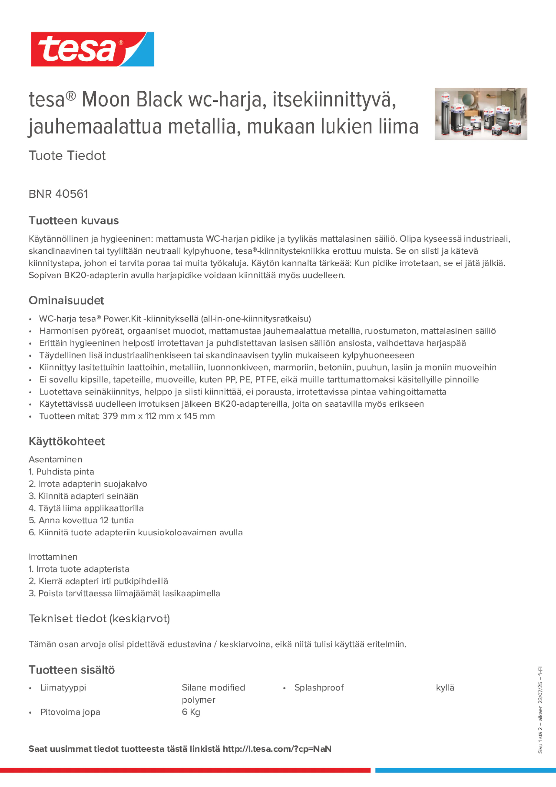 Product information_tesa® 40561_fi-FI