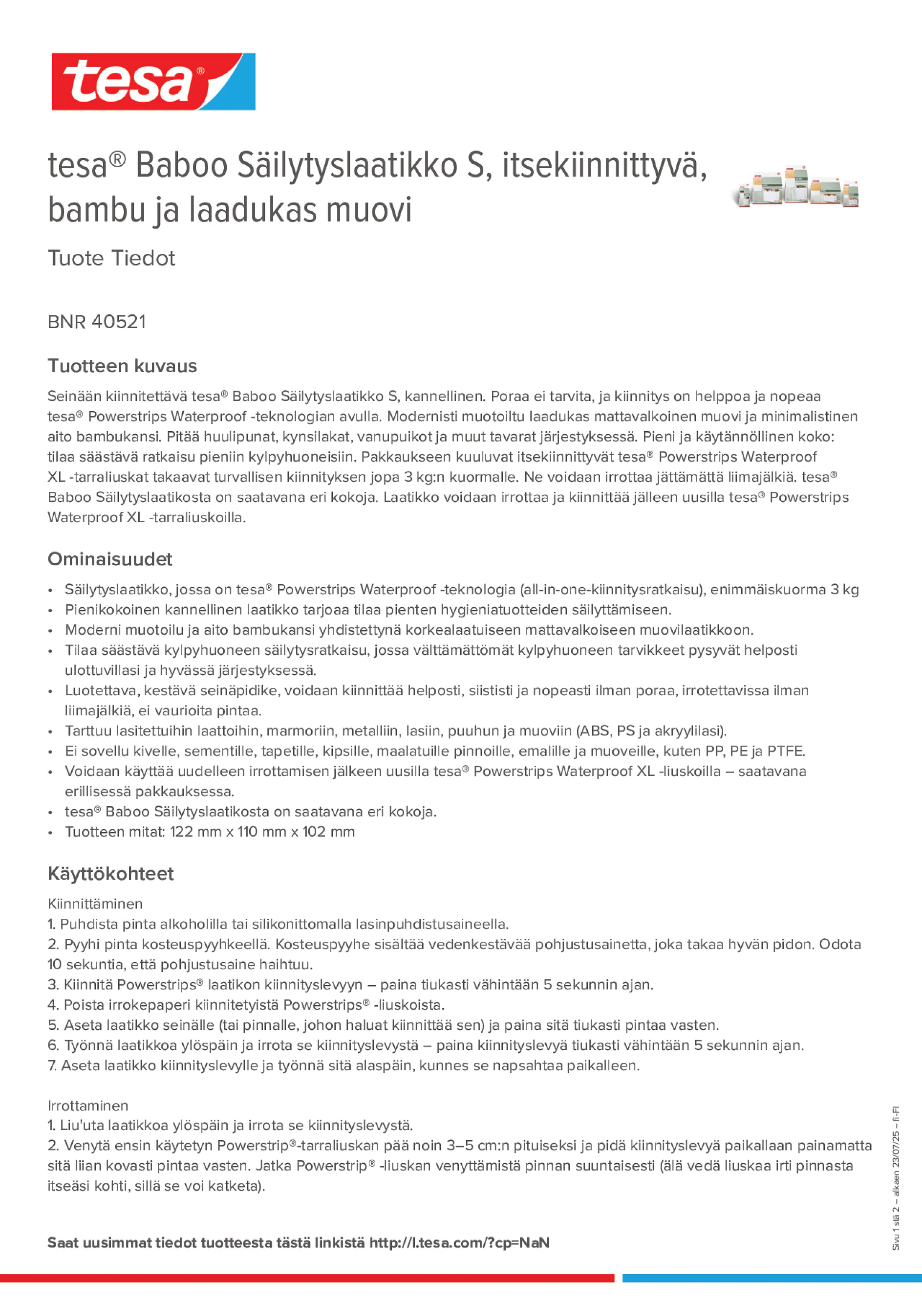 Product information_tesa® 40521_fi-FI