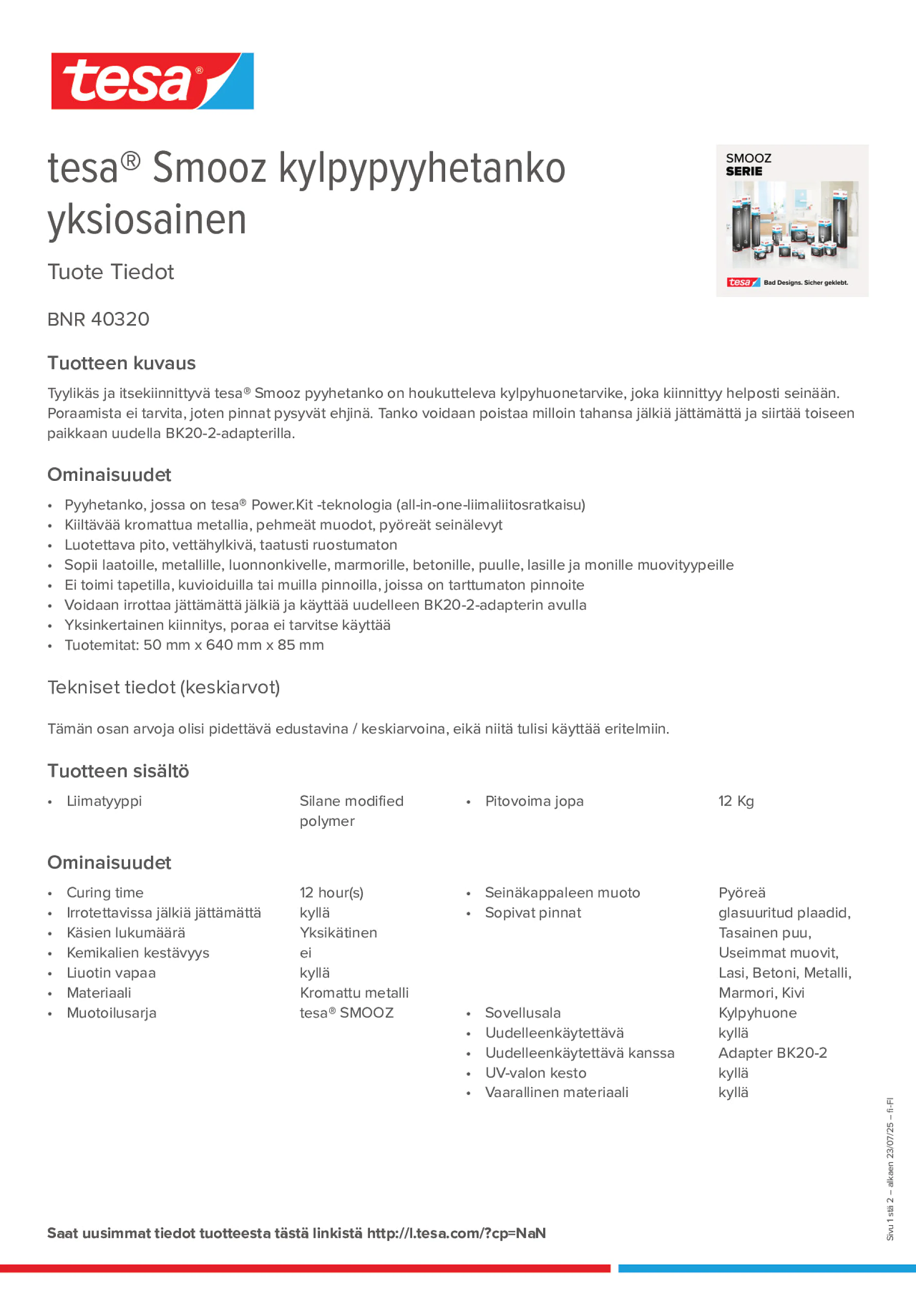 Product information_tesa® 40320_fi-FI