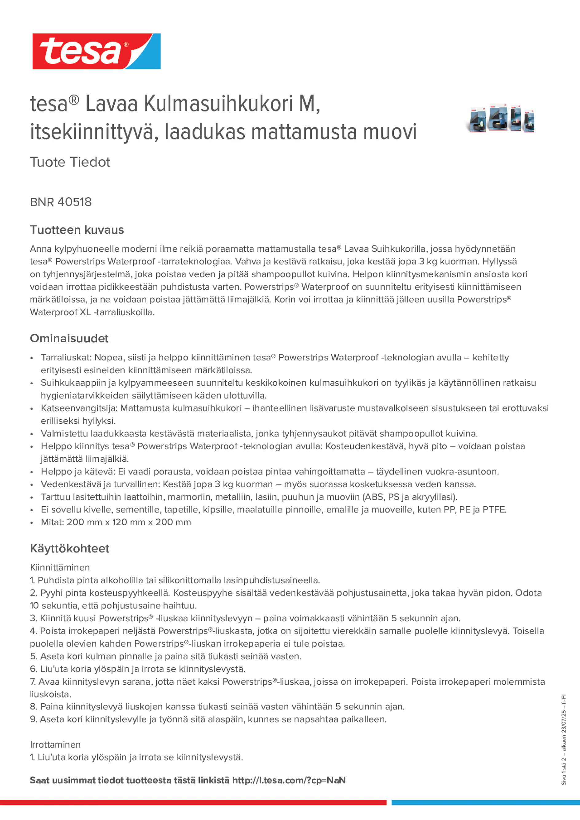 Product information_tesa® 40518_fi-FI