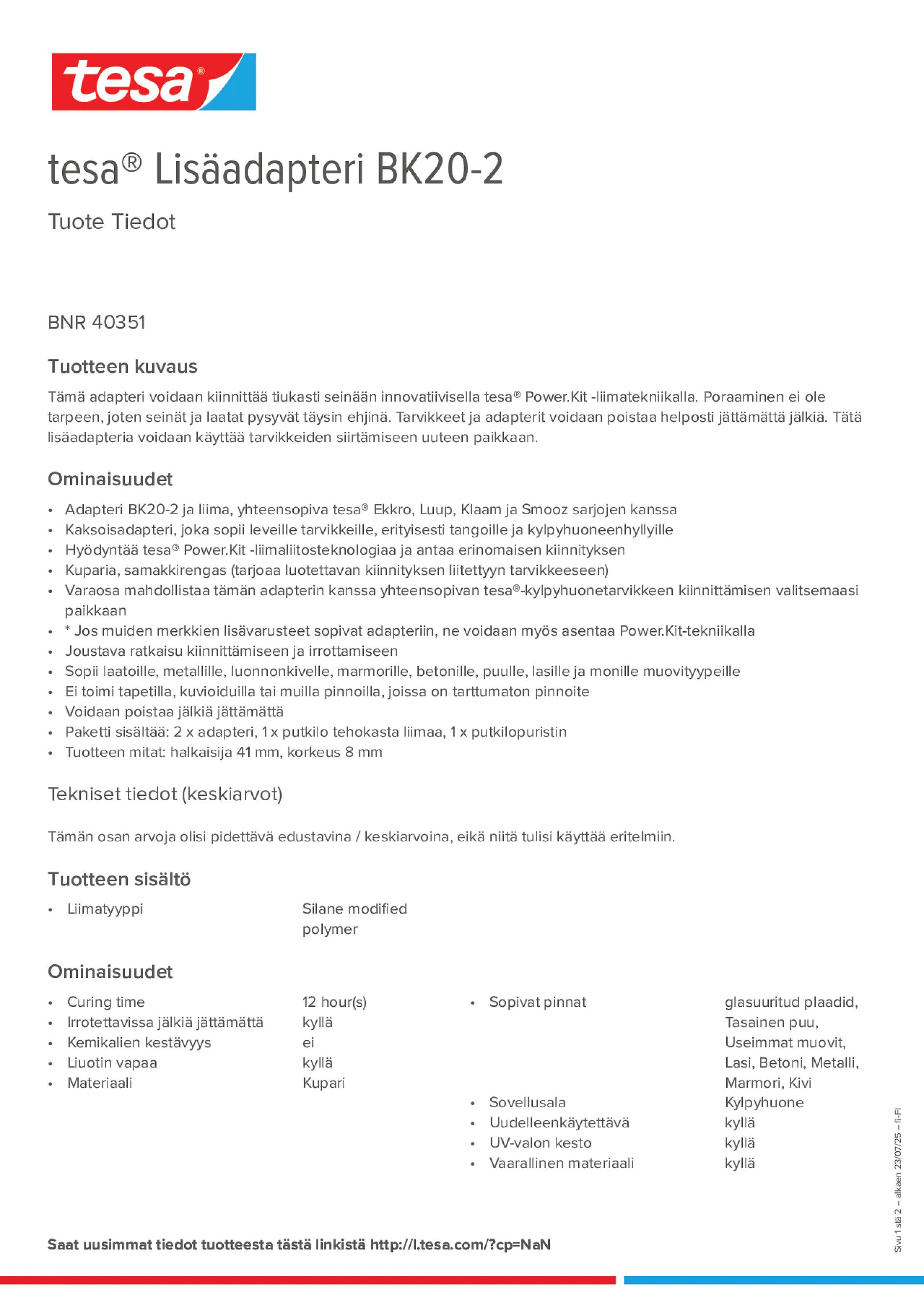Product information_tesa® 40351_fi-FI