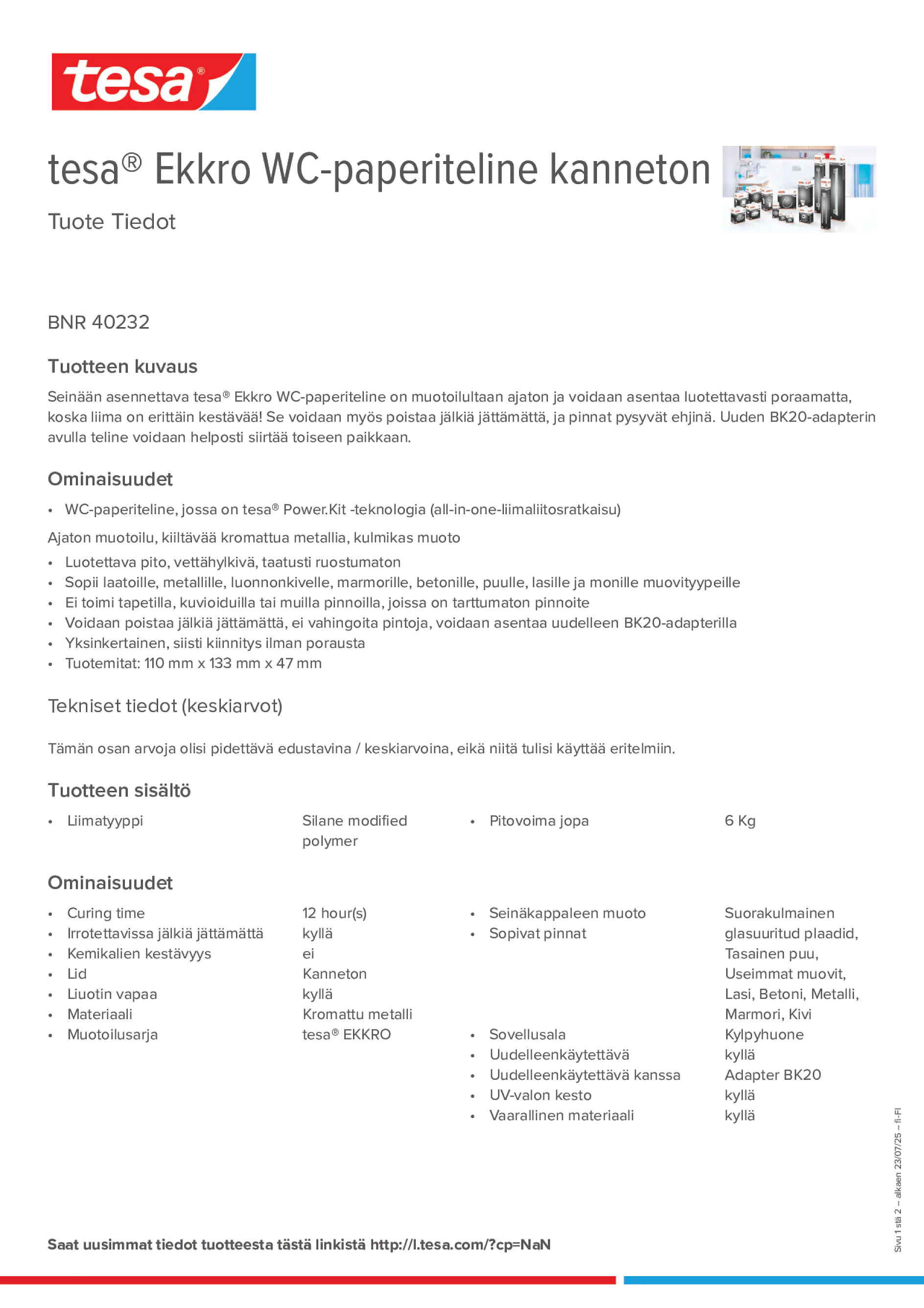 Product information_tesa® 40232_fi-FI