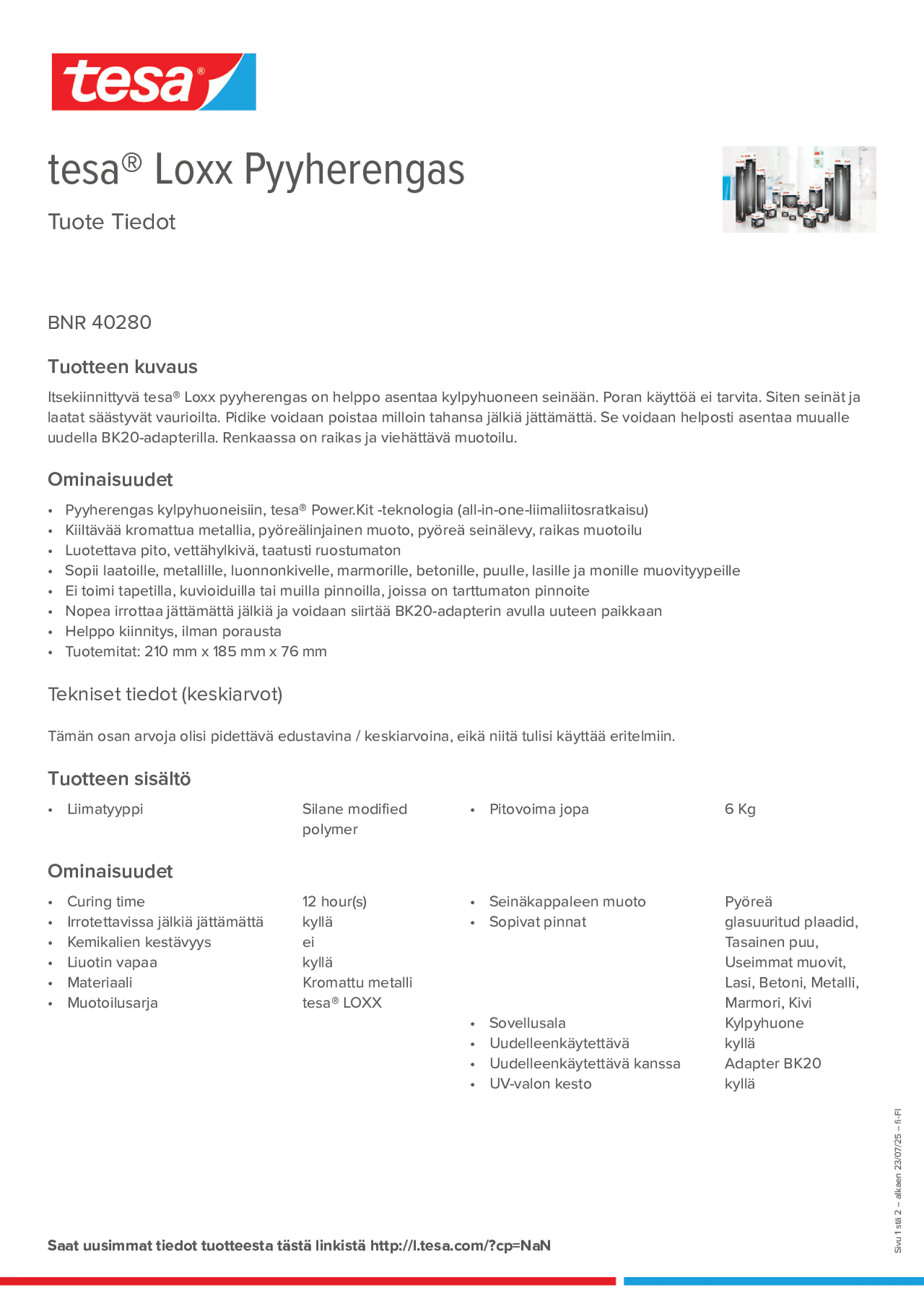 Product information_tesa® 40280_fi-FI