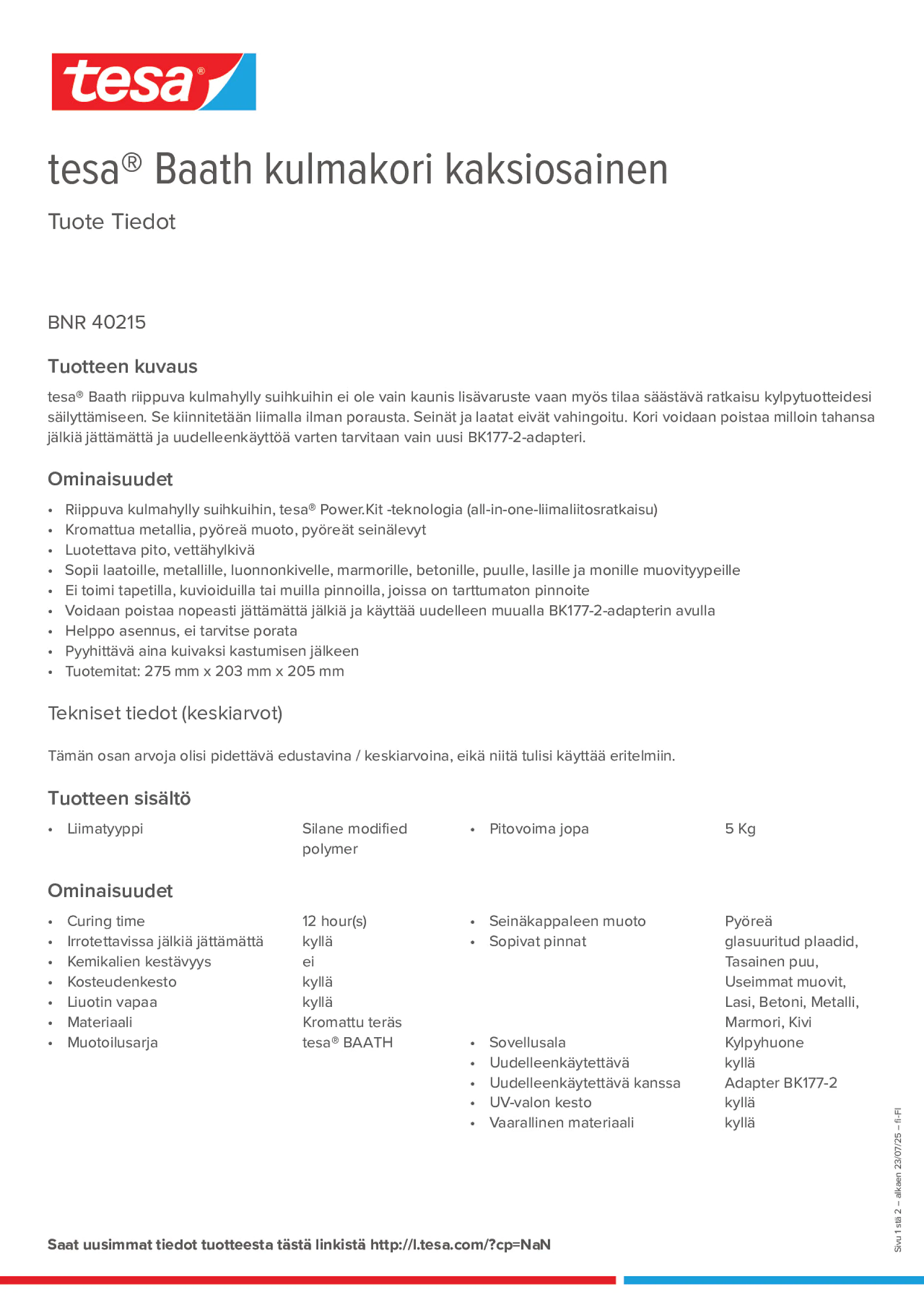 Product information_tesa® 40215_fi-FI