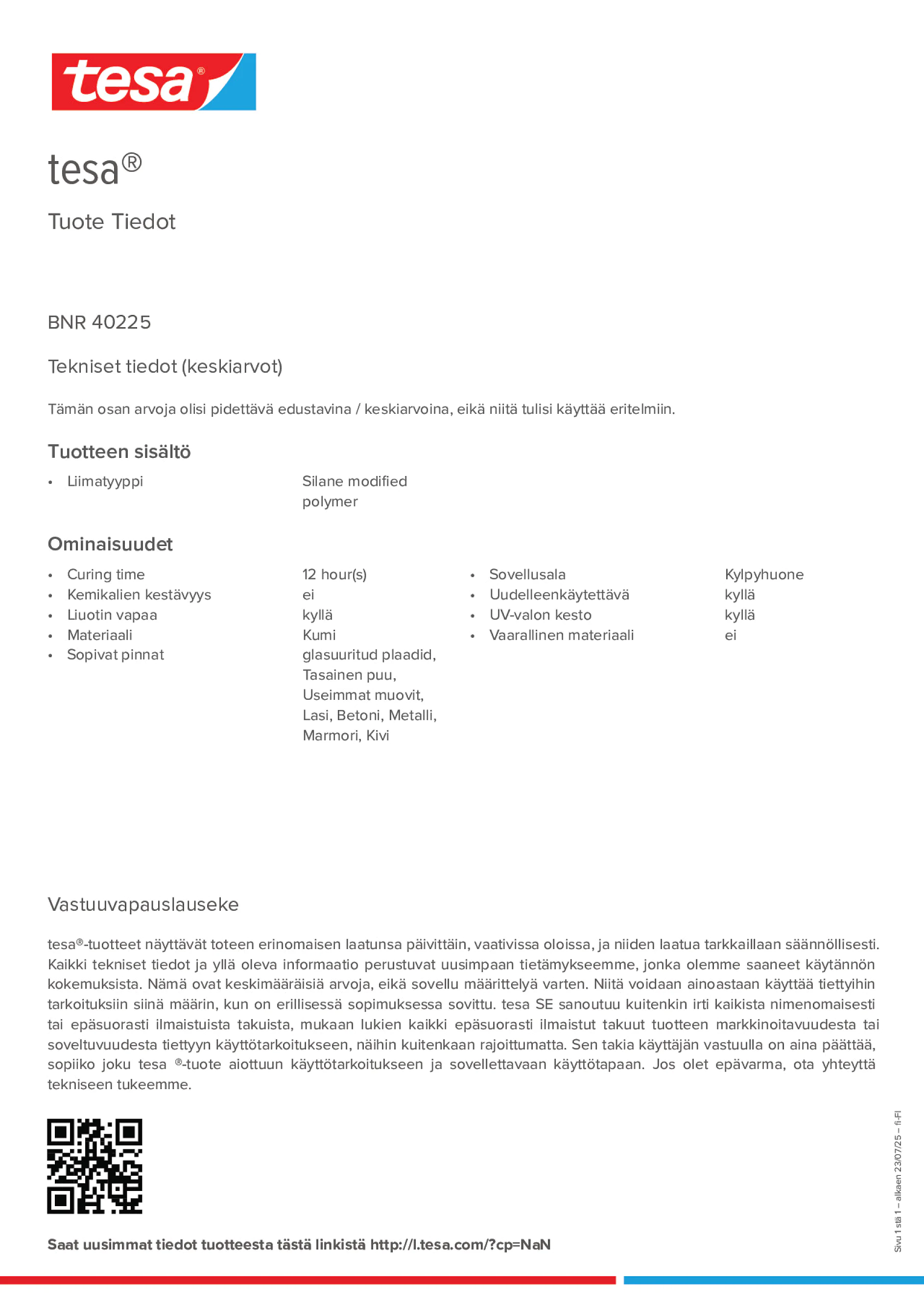 Product information_tesa® 40225_fi-FI