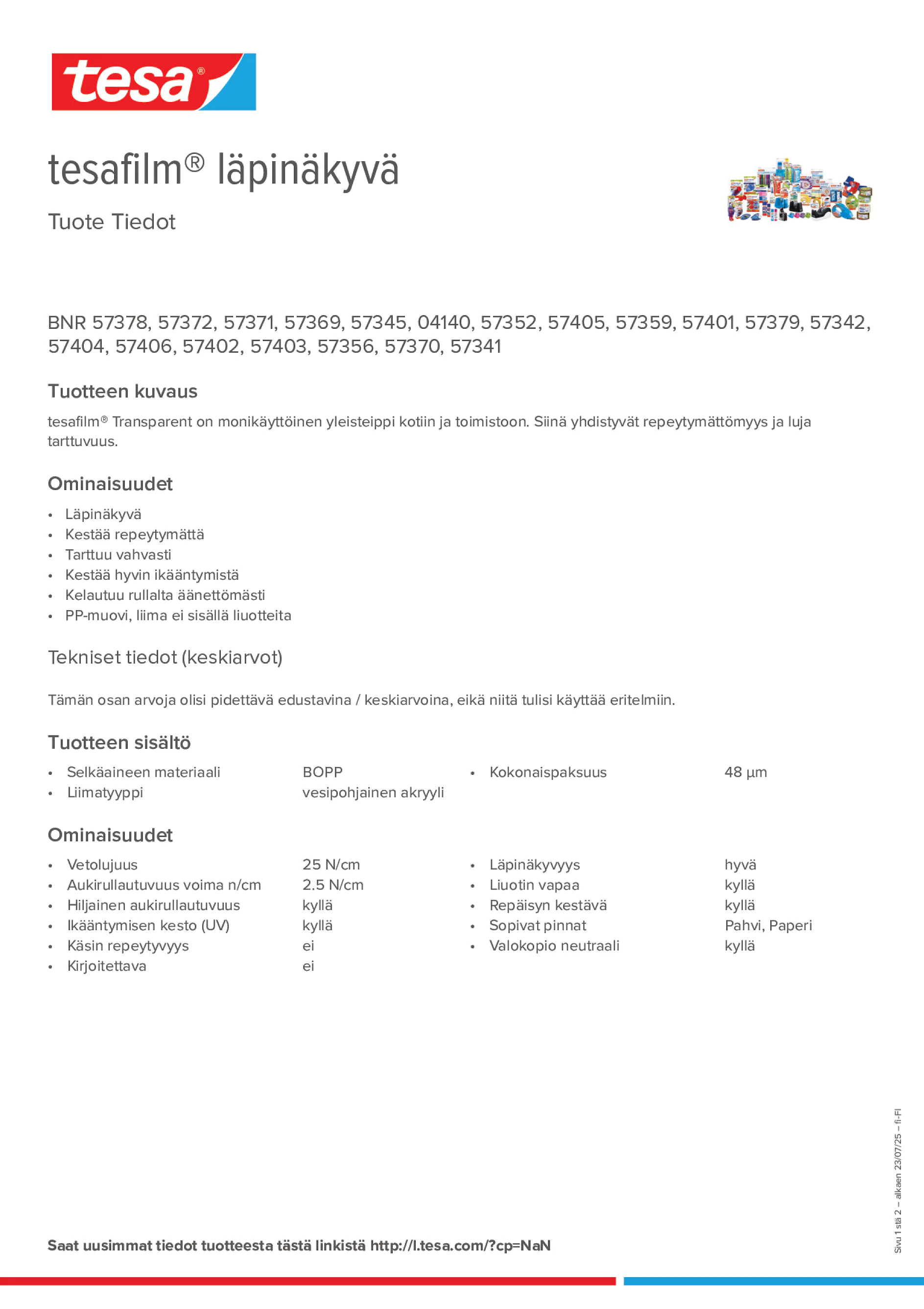 Product information_tesafilm® 4140_fi-FI