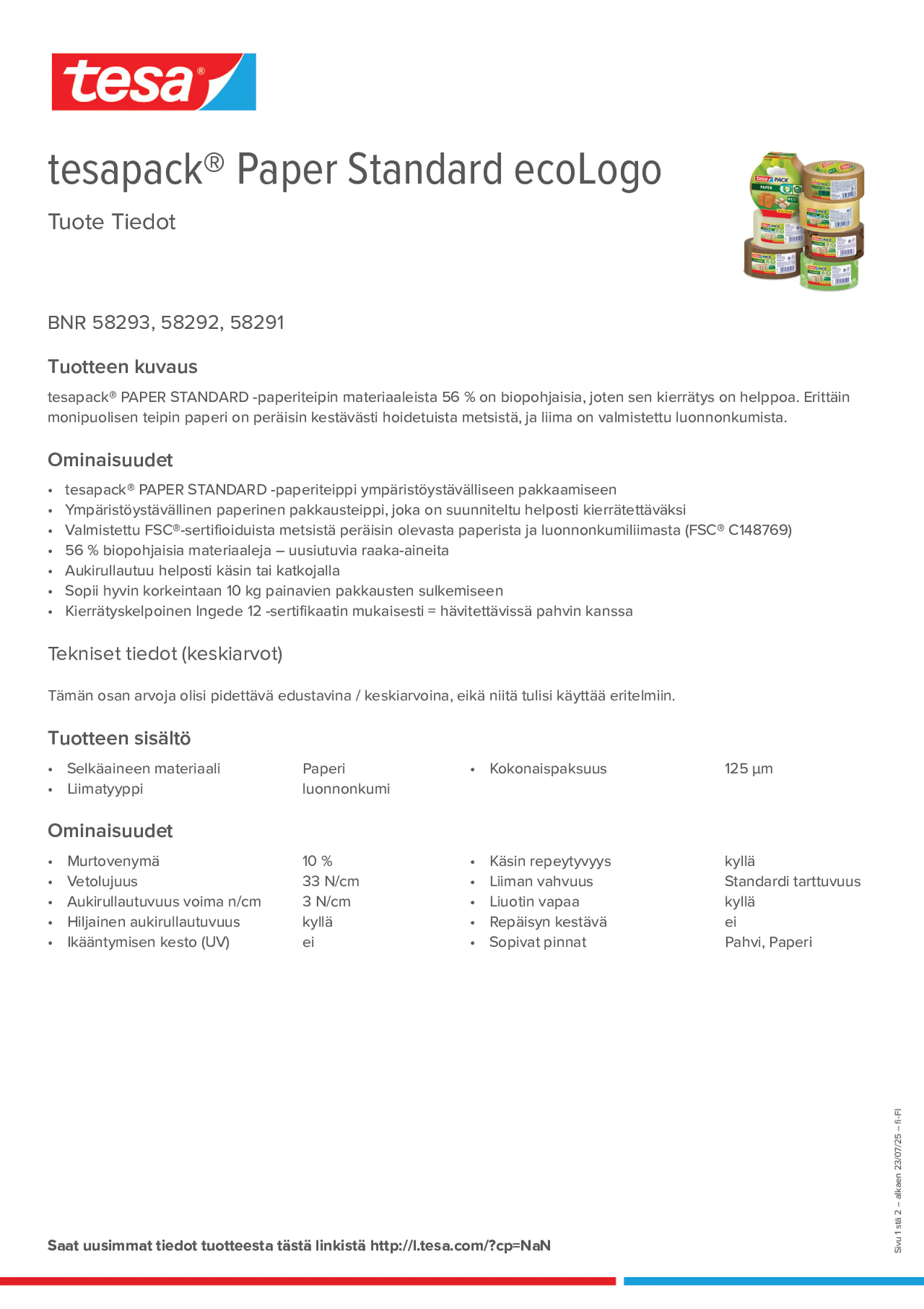 Product information_tesapack® 58293_fi-FI