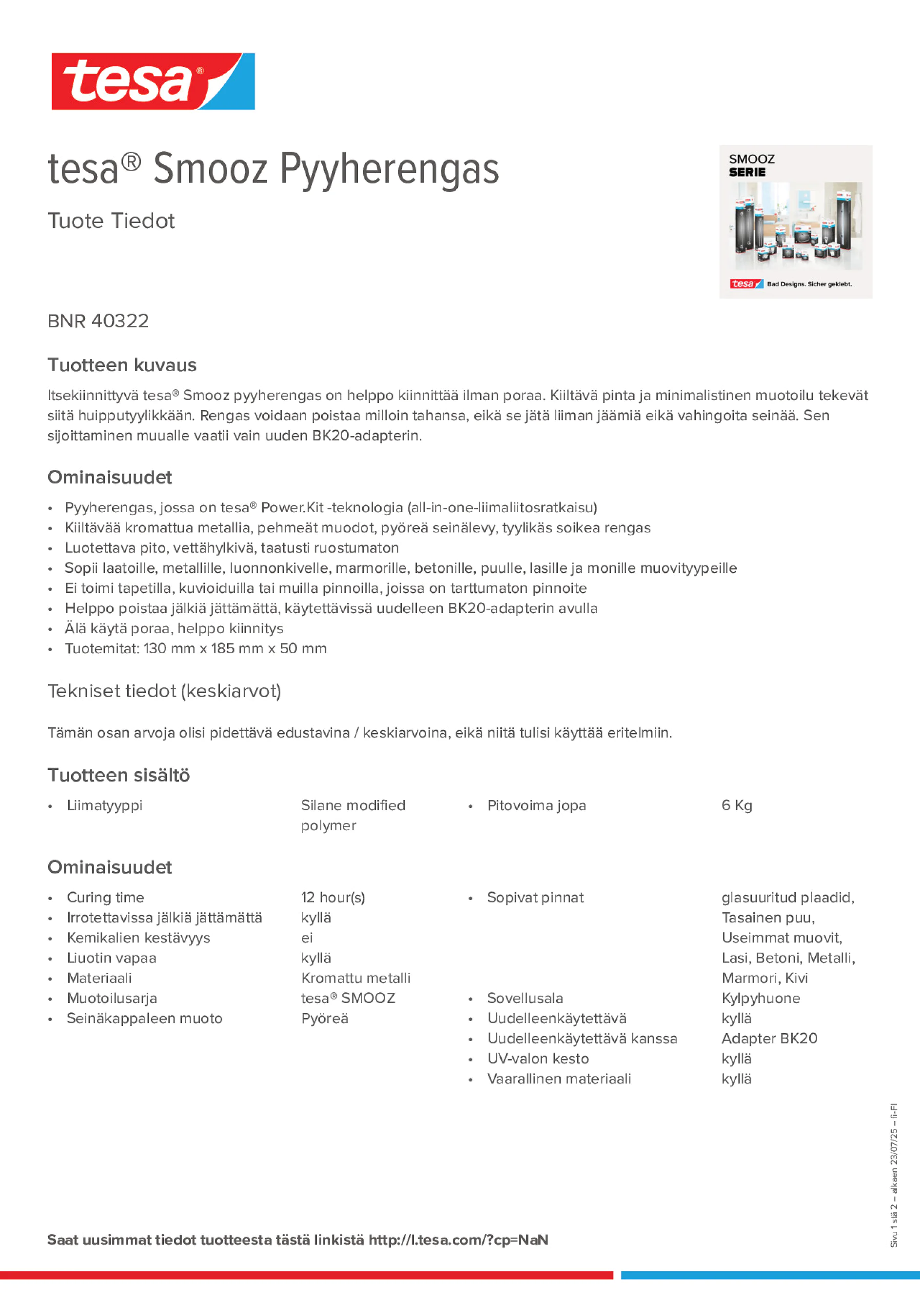 Product information_tesa® 40322_fi-FI