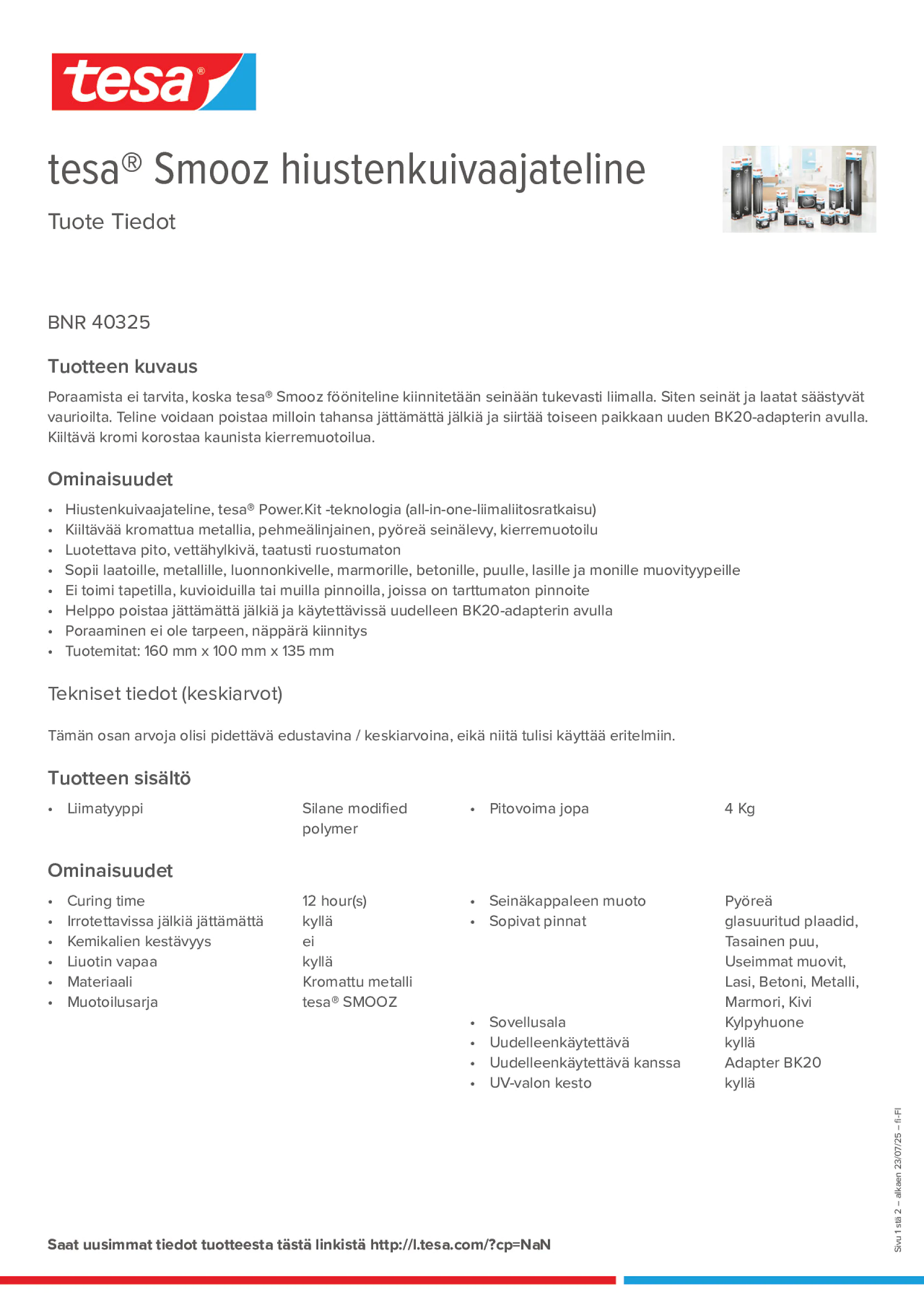 Product information_tesa® 40325_fi-FI