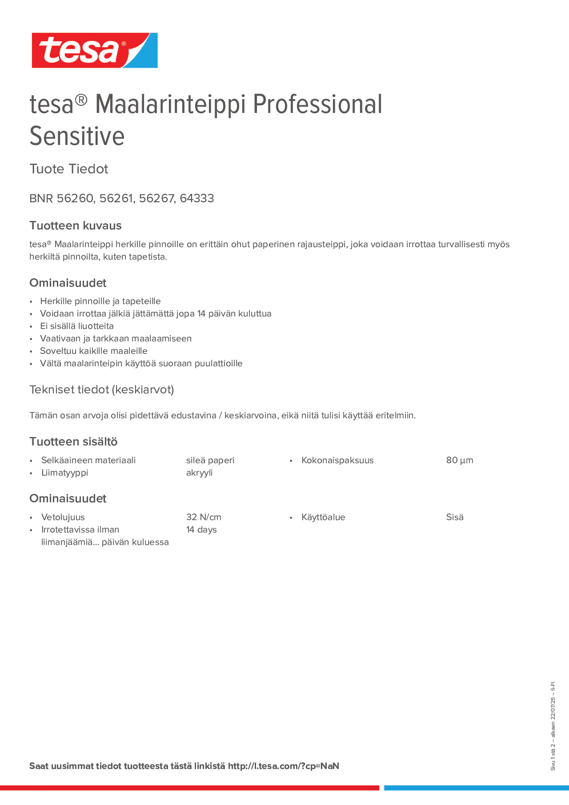 Product information_tesa® 56260_fi-FI