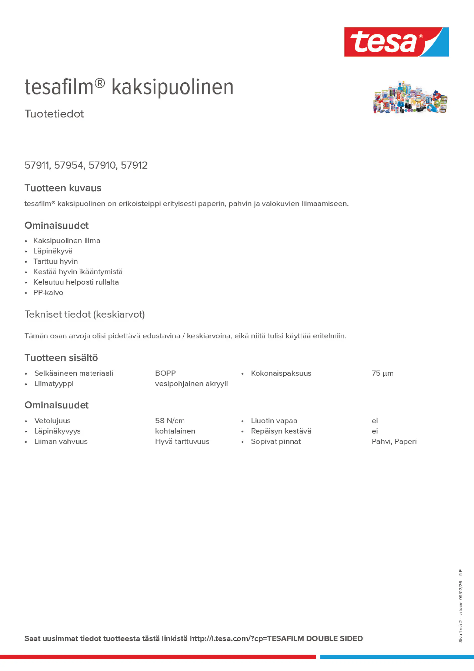 Product information_tesafilm® 57910_fi-FI