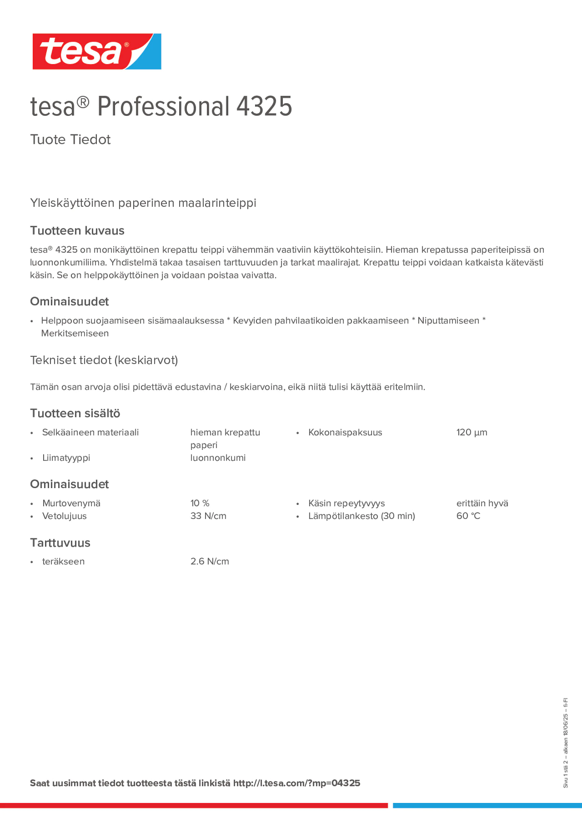 Product information_tesa® Professional 04325_fi-FI