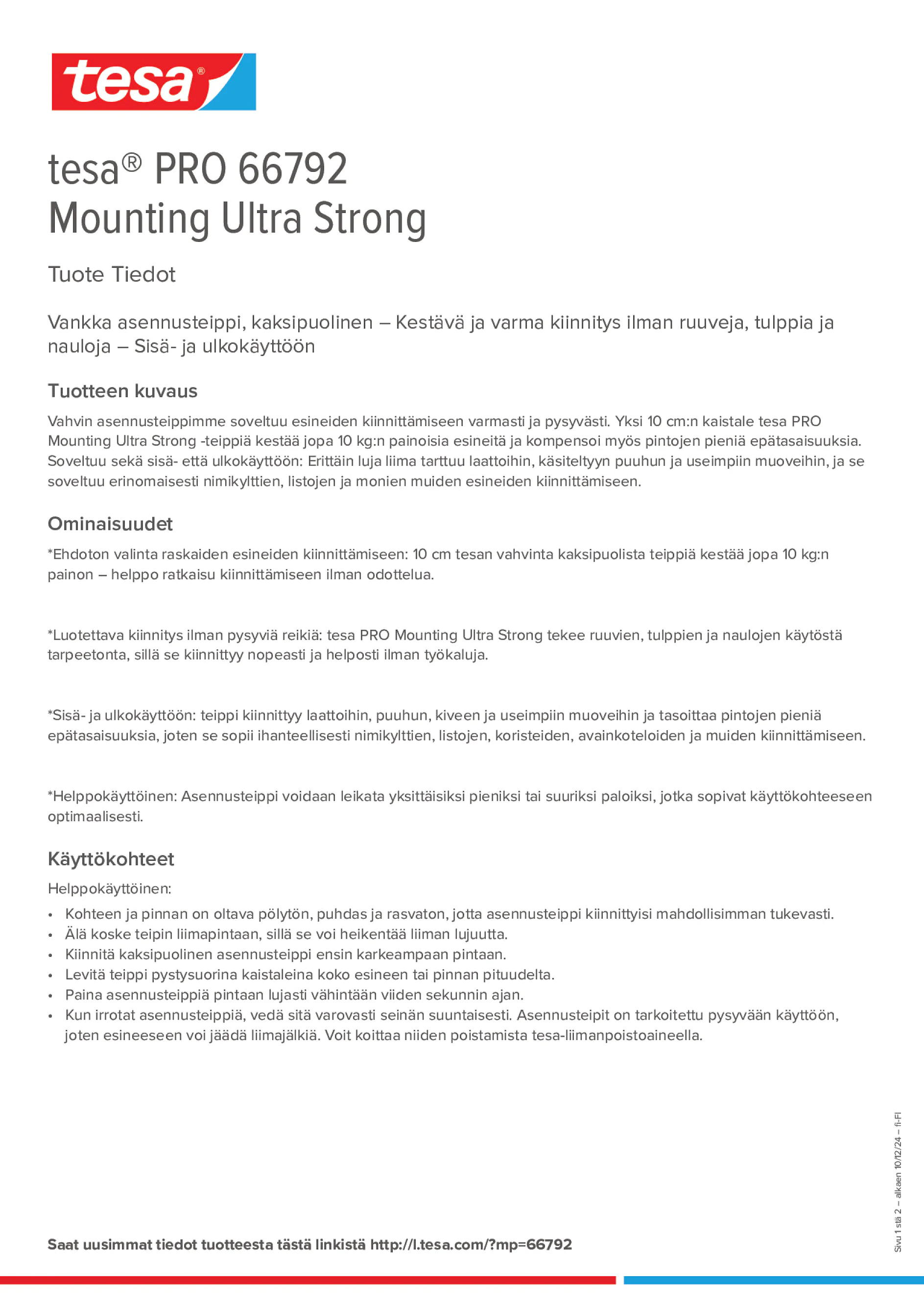 Product information_tesa® PRO 66792_fi-FI