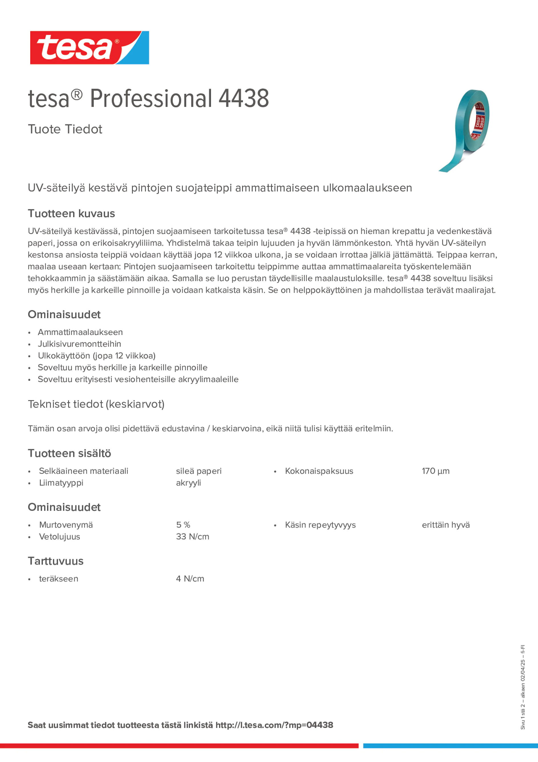 Product information_tesa® Professional 04438_fi-FI