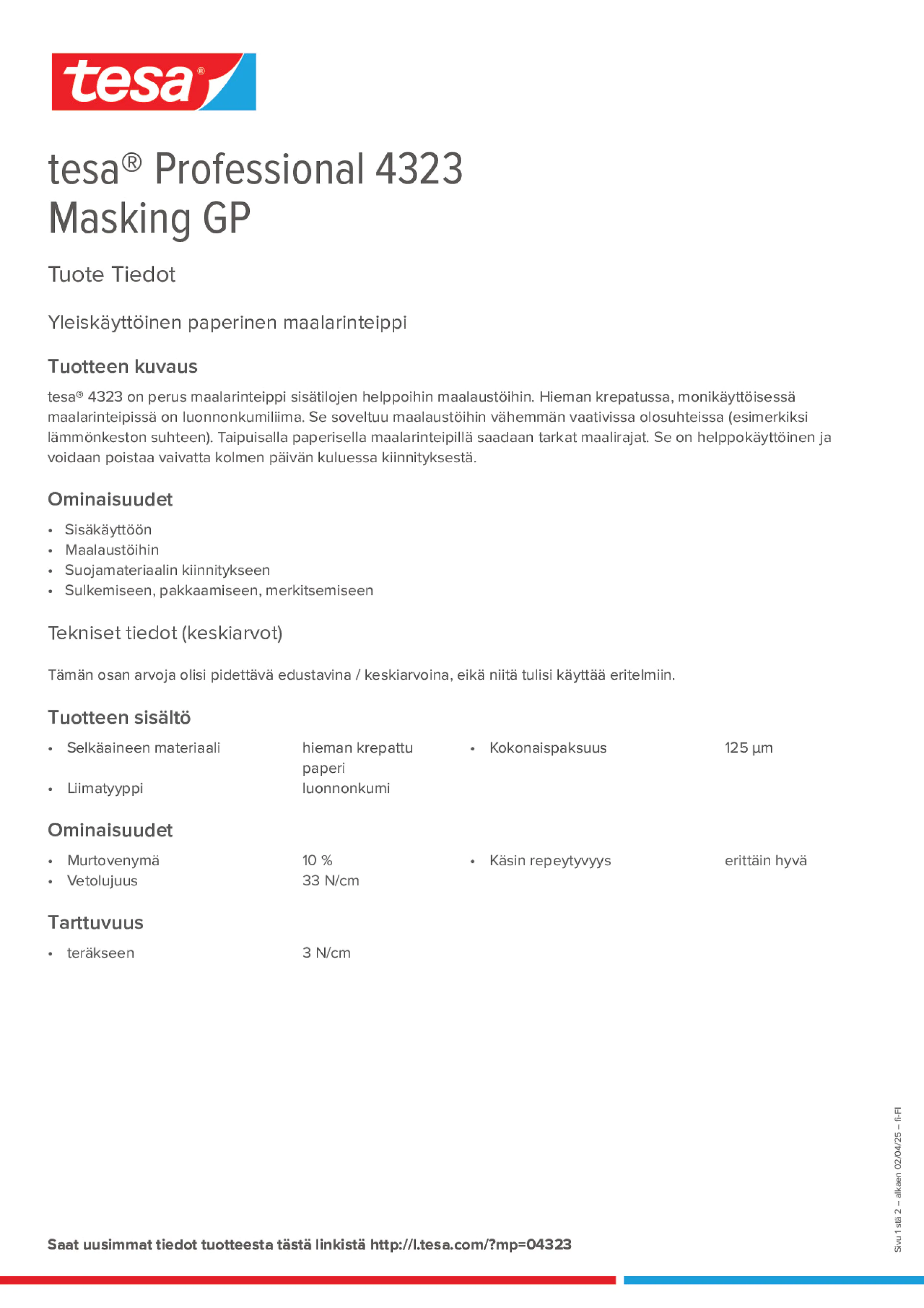 Product information_tesa® Professional 04323_fi-FI