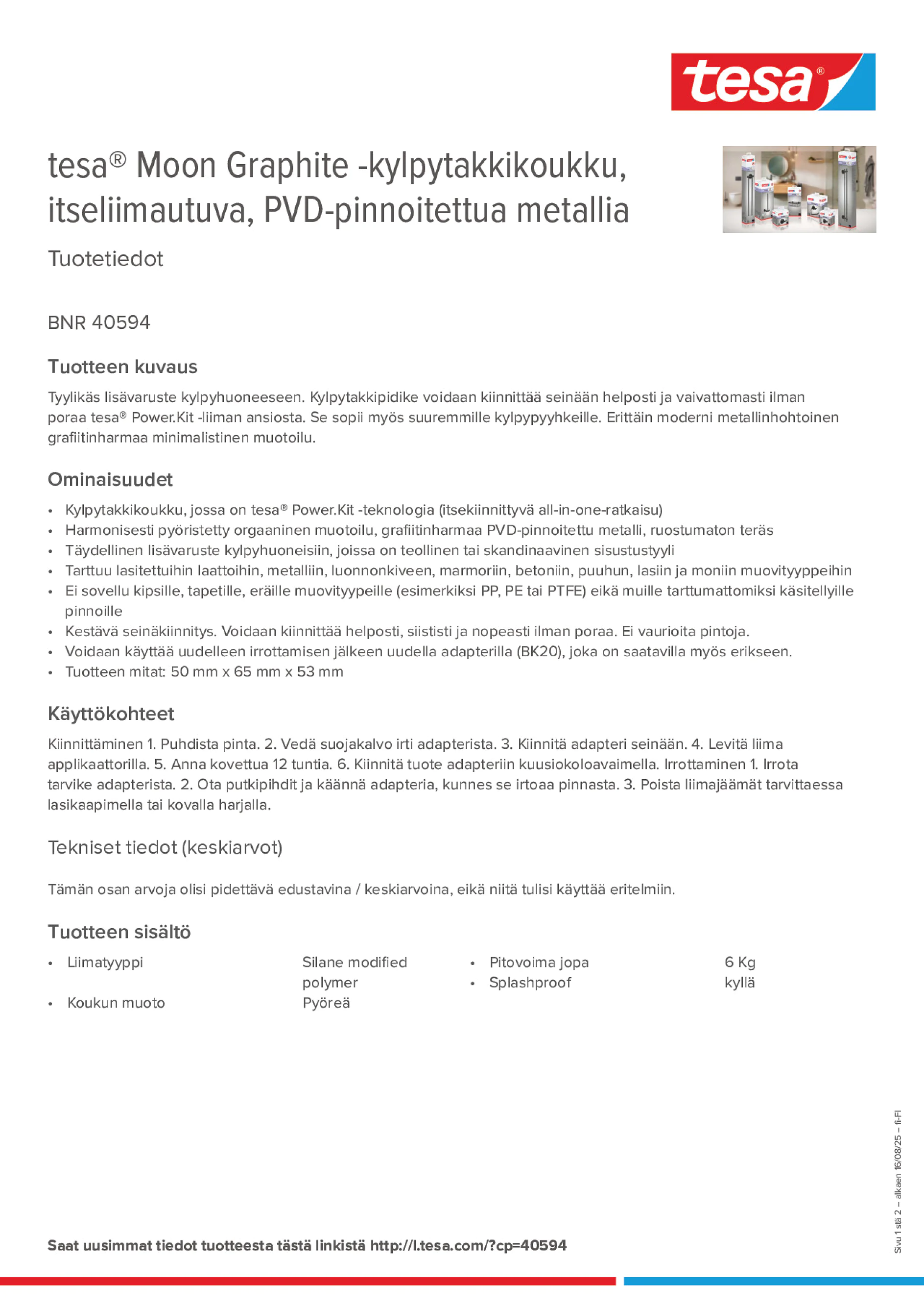 Product information_tesa® 40594_fi-FI