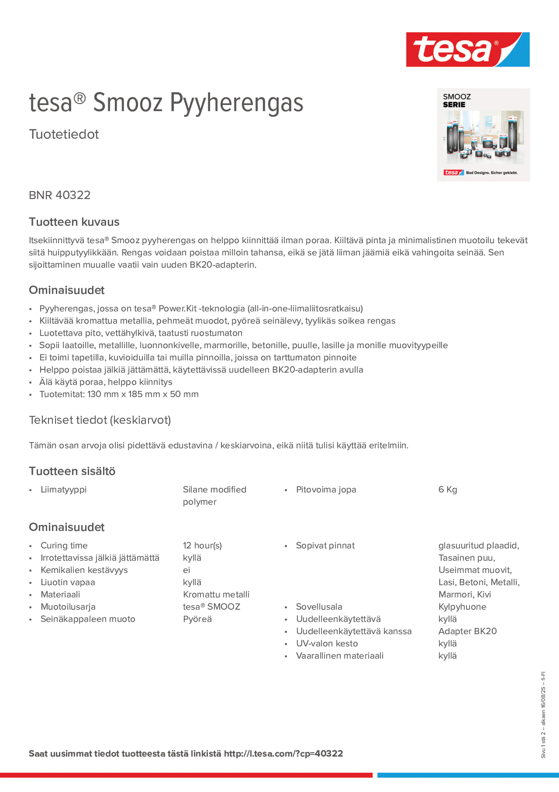 Product information_tesa® 40322_fi-FI