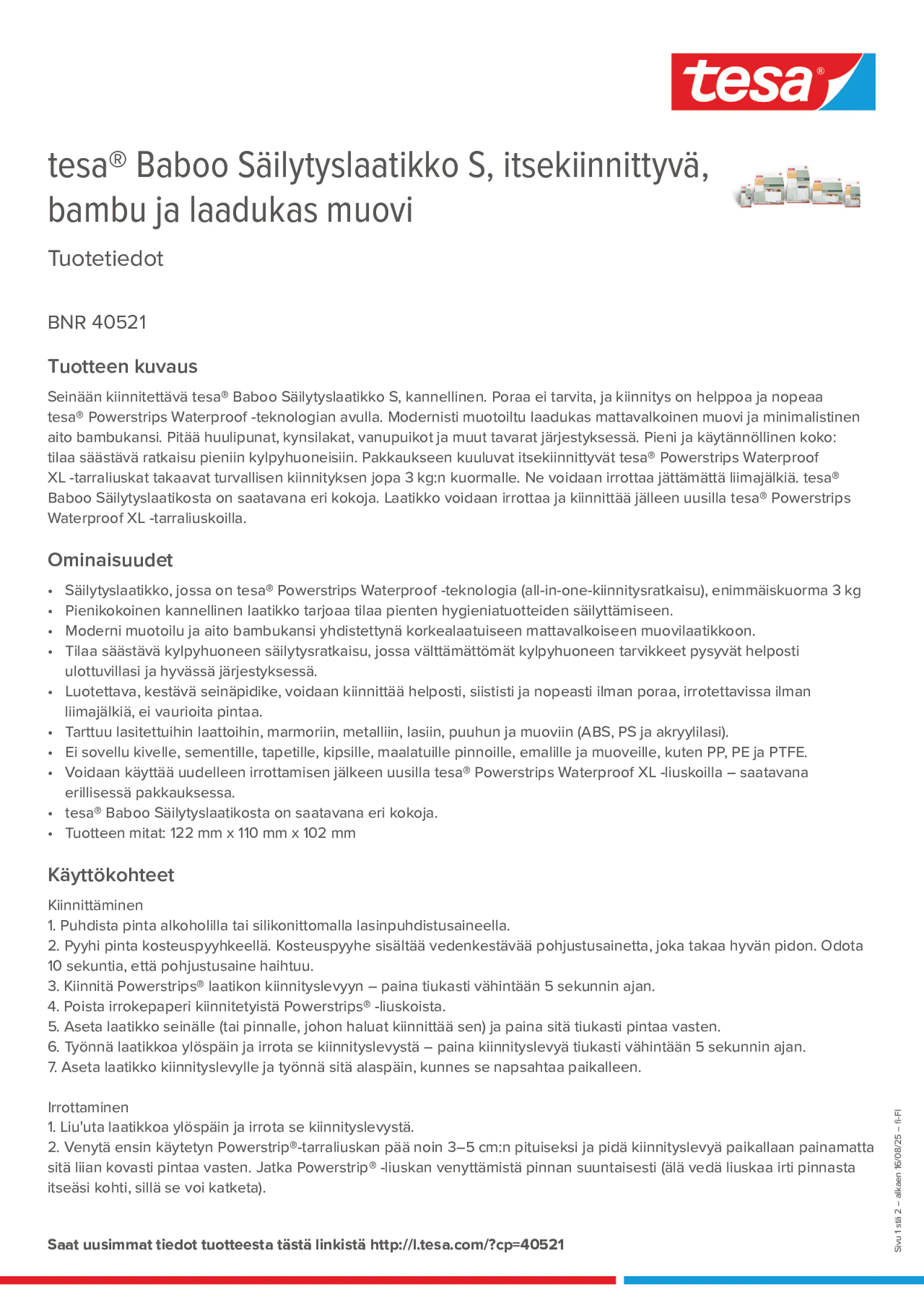 Product information_tesa® 40521_fi-FI