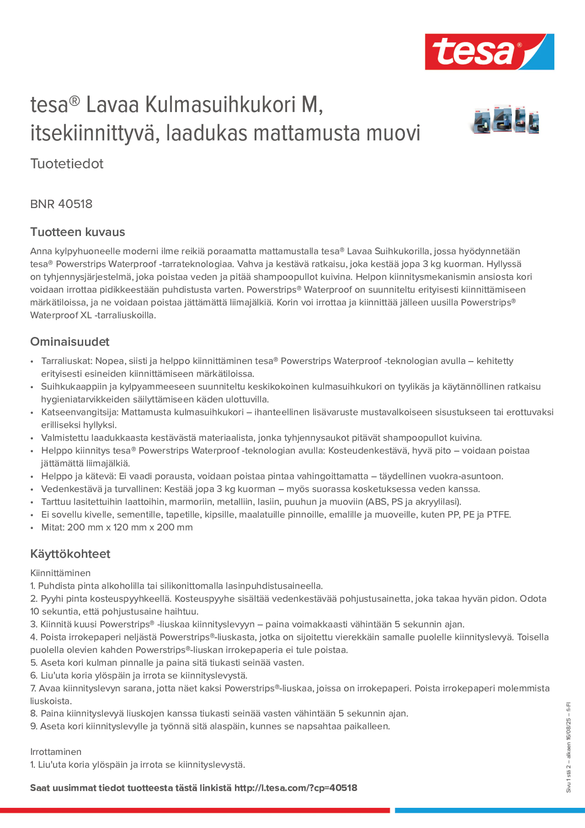 Product information_tesa® 40518_fi-FI