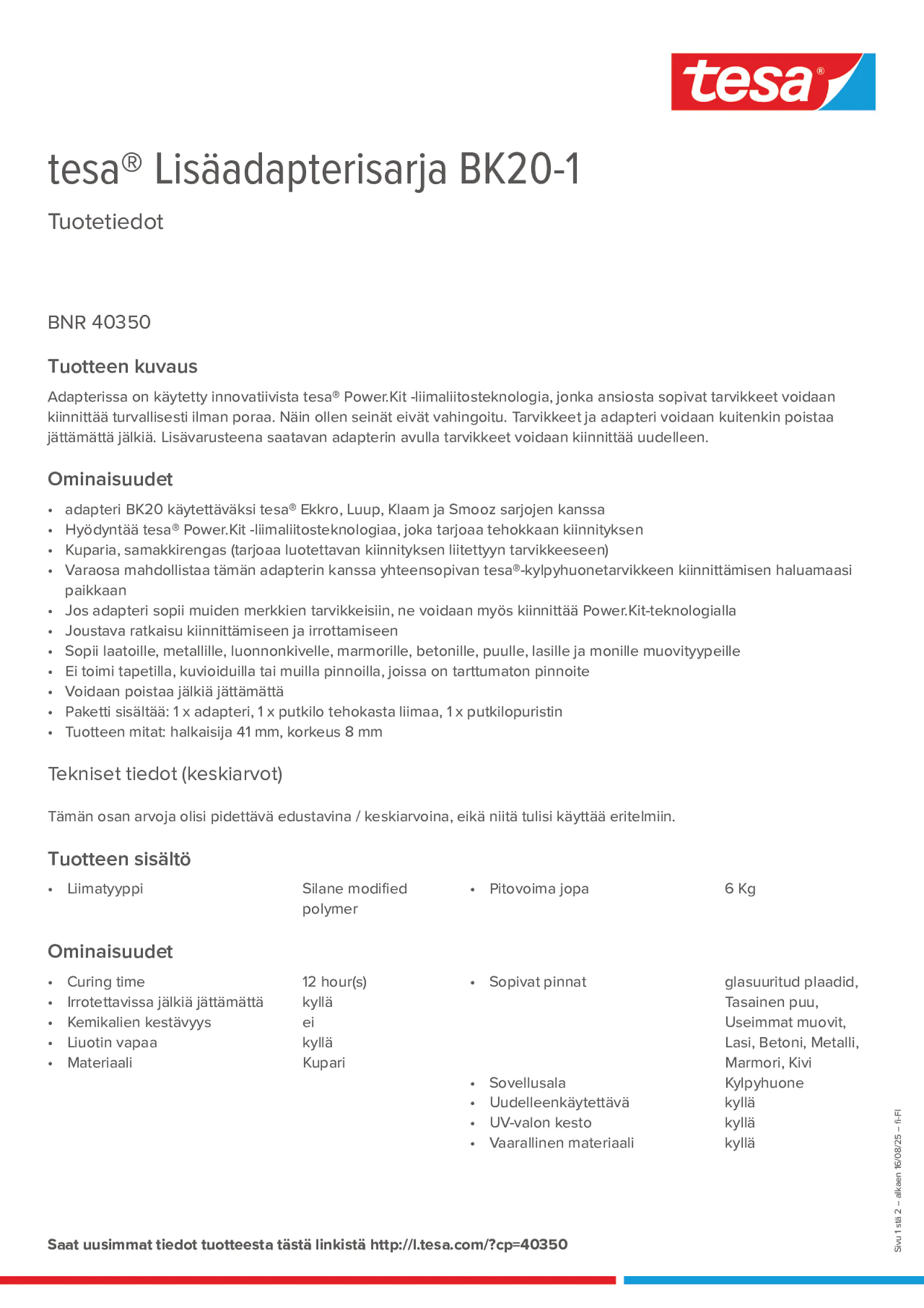 Product information_tesa® 40350_fi-FI