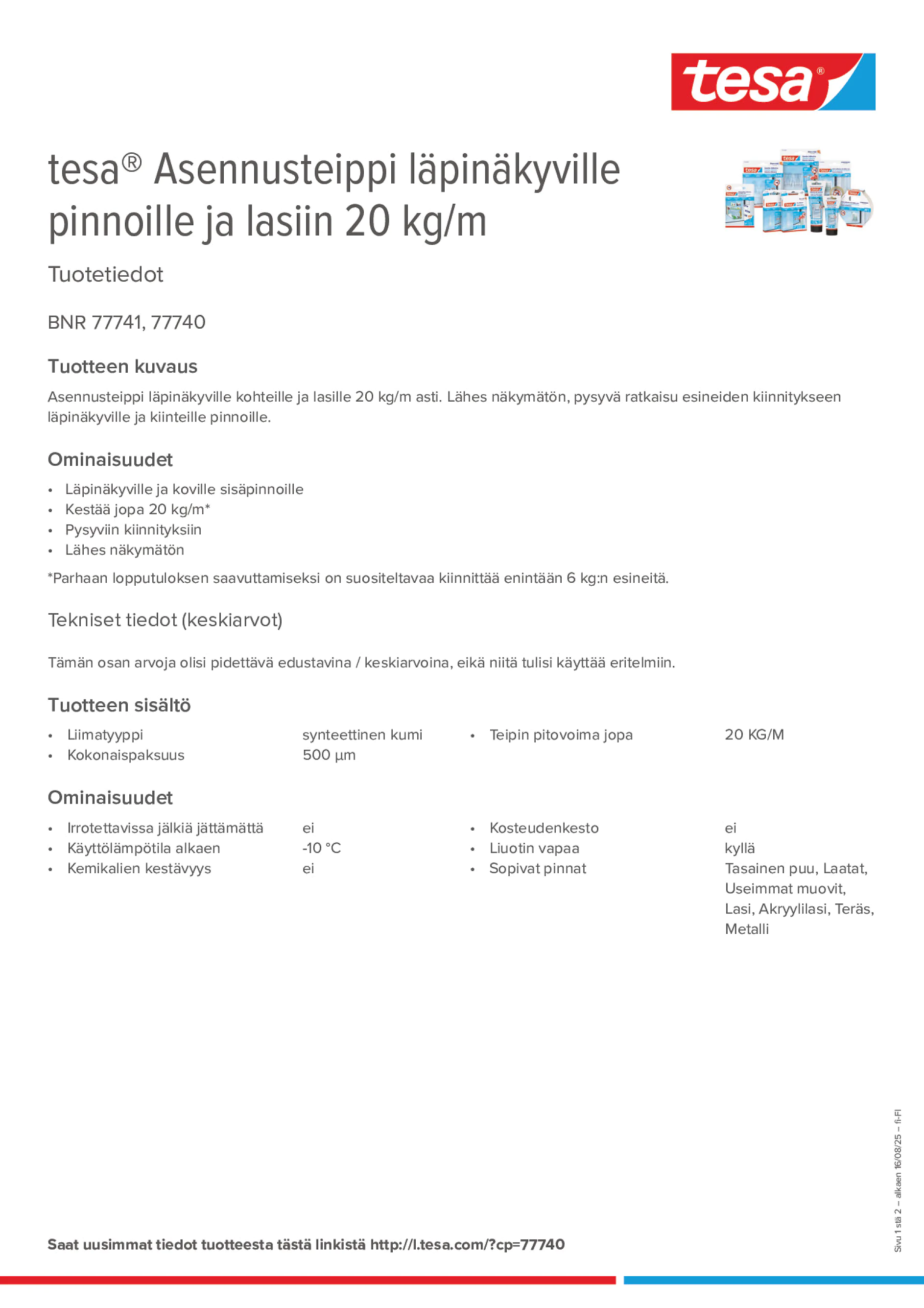 Product information_tesa® 77740_fi-FI