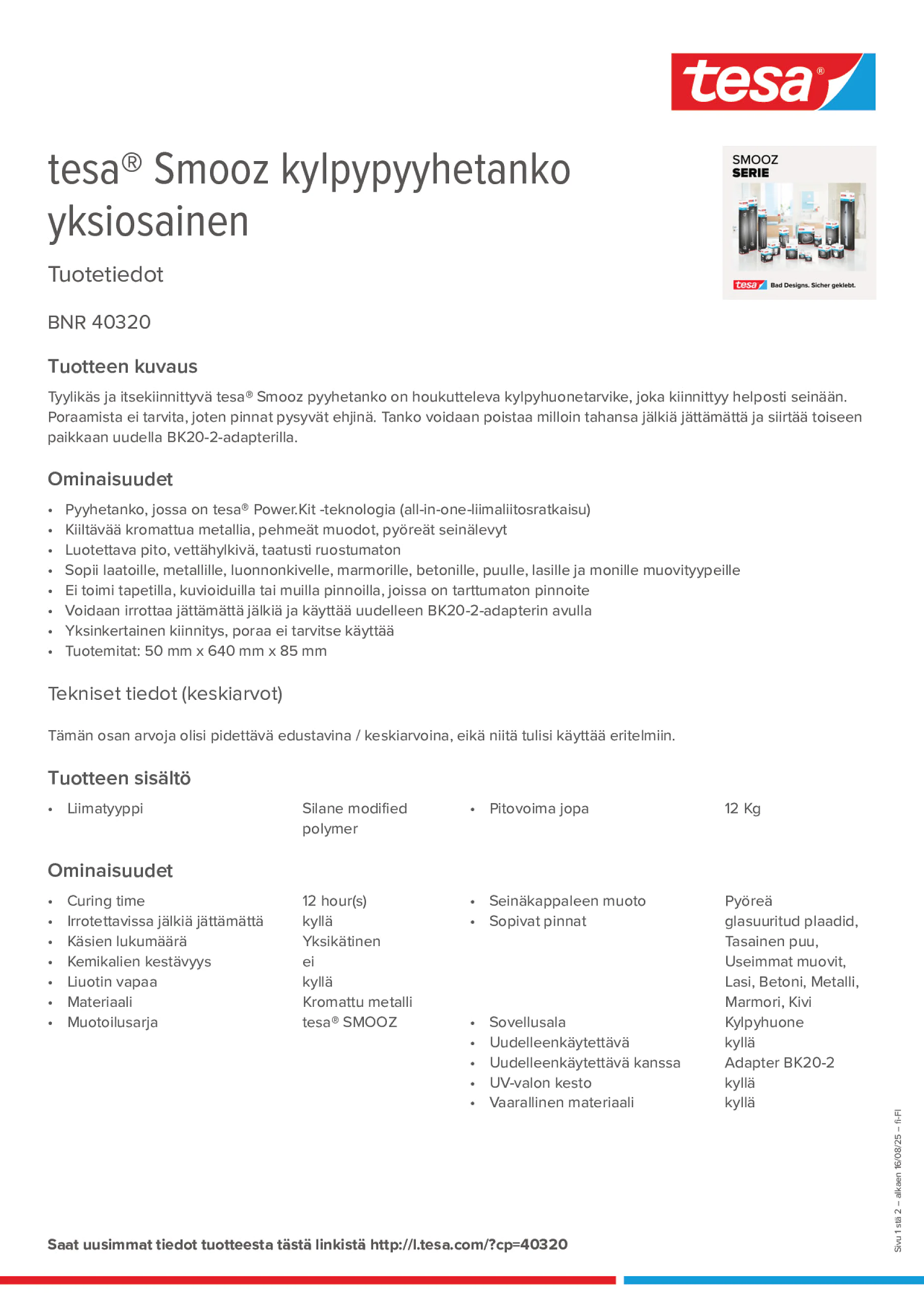 Product information_tesa® 40320_fi-FI