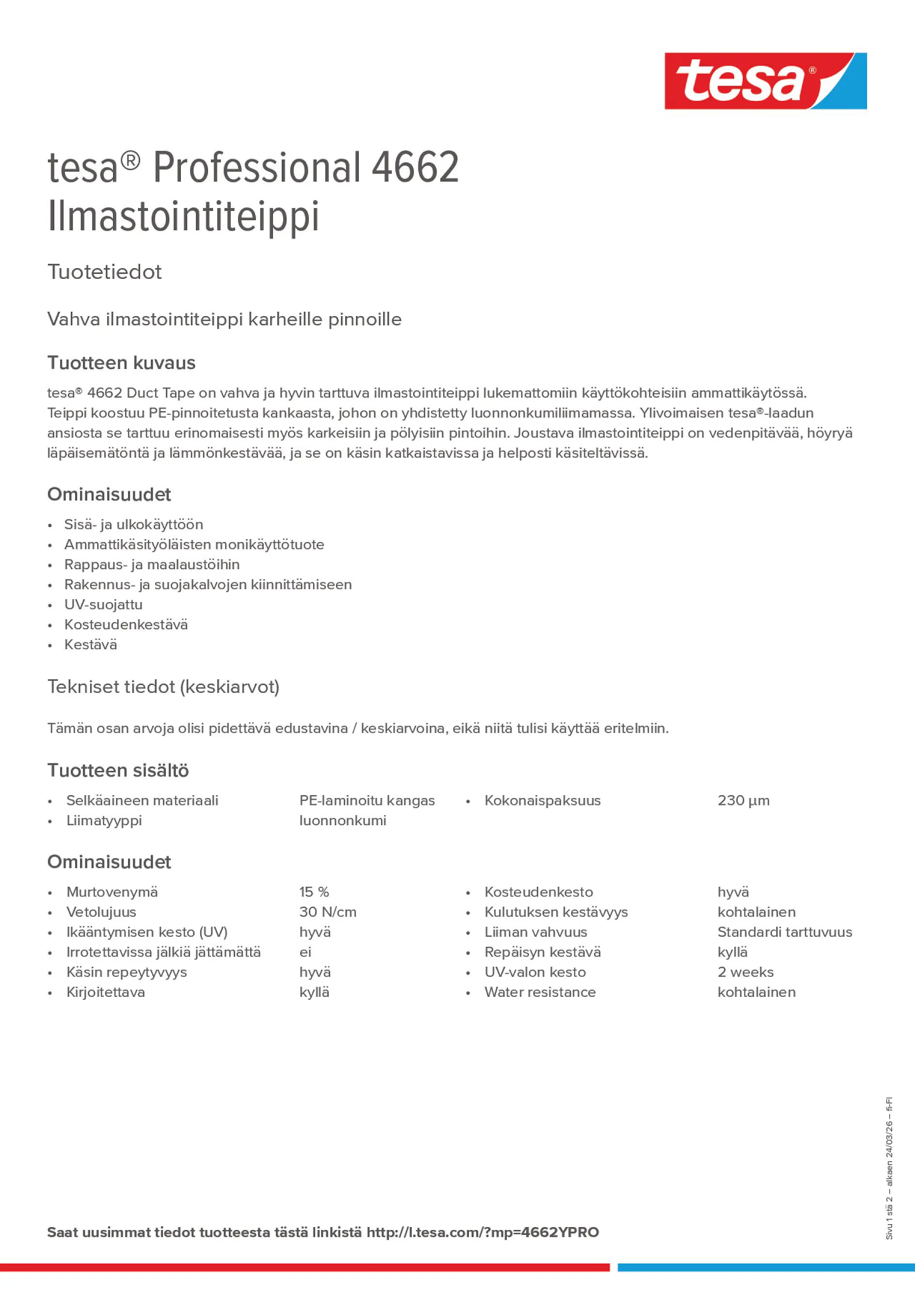 Product information_tesa® Professional 04662_fi-FI