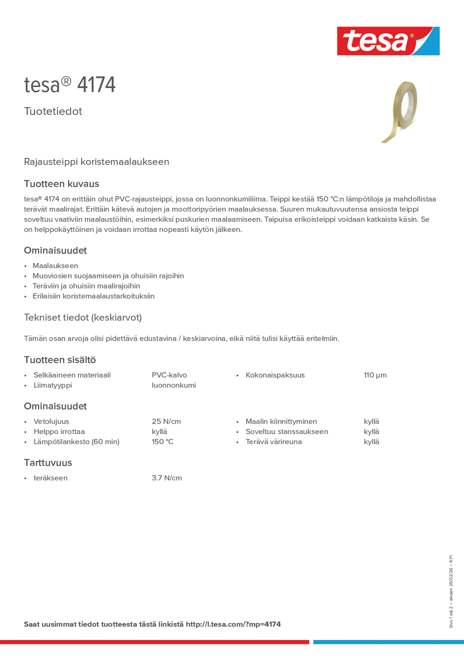 Product information_tesa® 4174_fi-FI