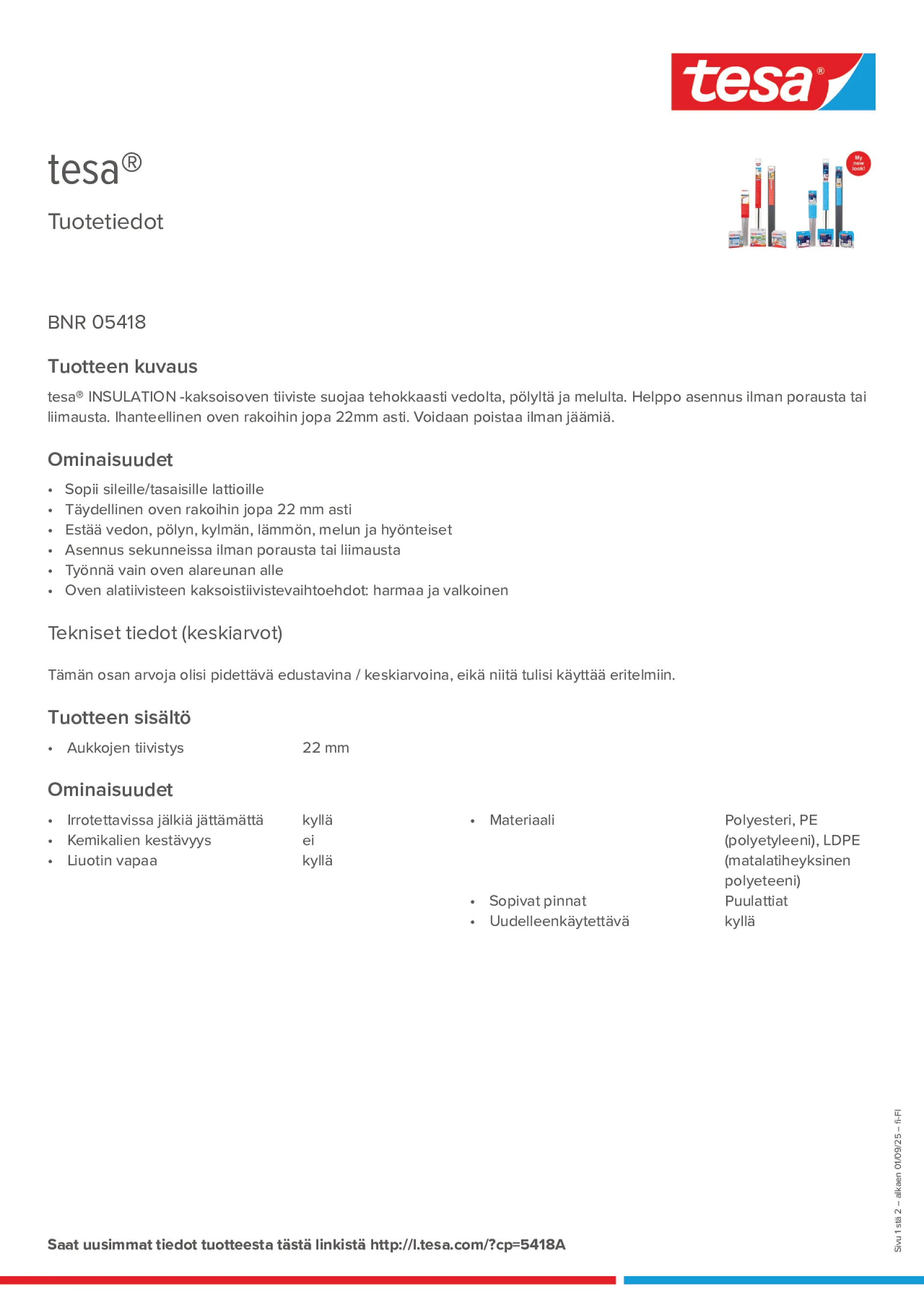 Product information_tesa® 05418_fi-FI
