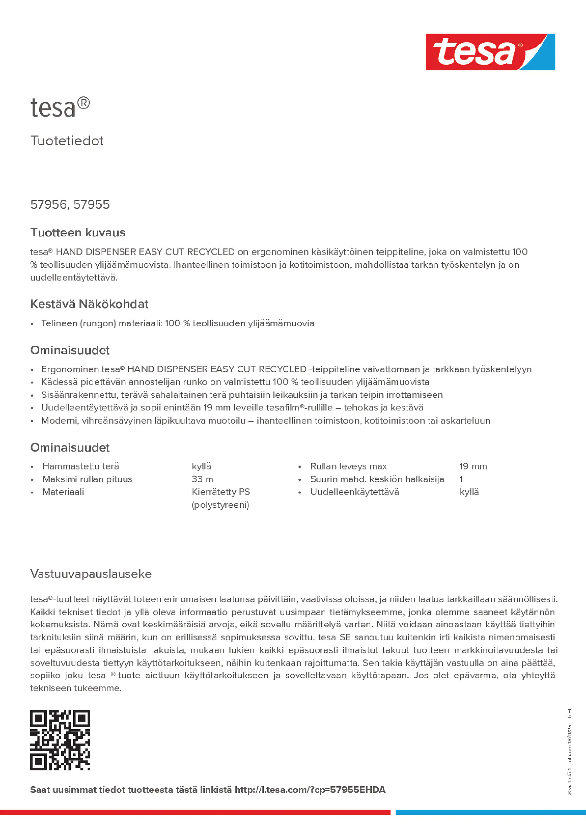 Product information_tesa® 57955EHDA_fi-FI