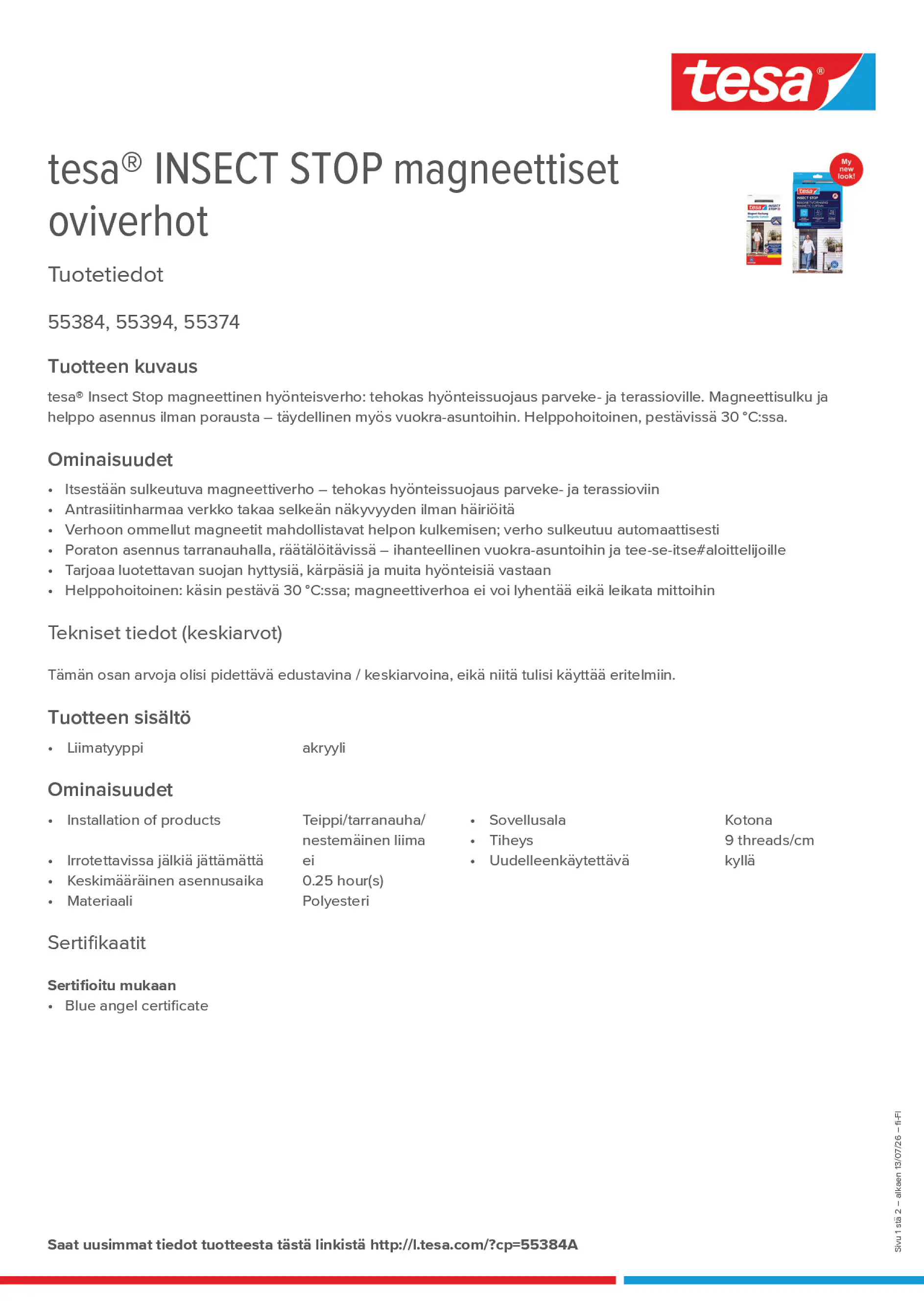 Product information_tesa® 55384A_fi-FI