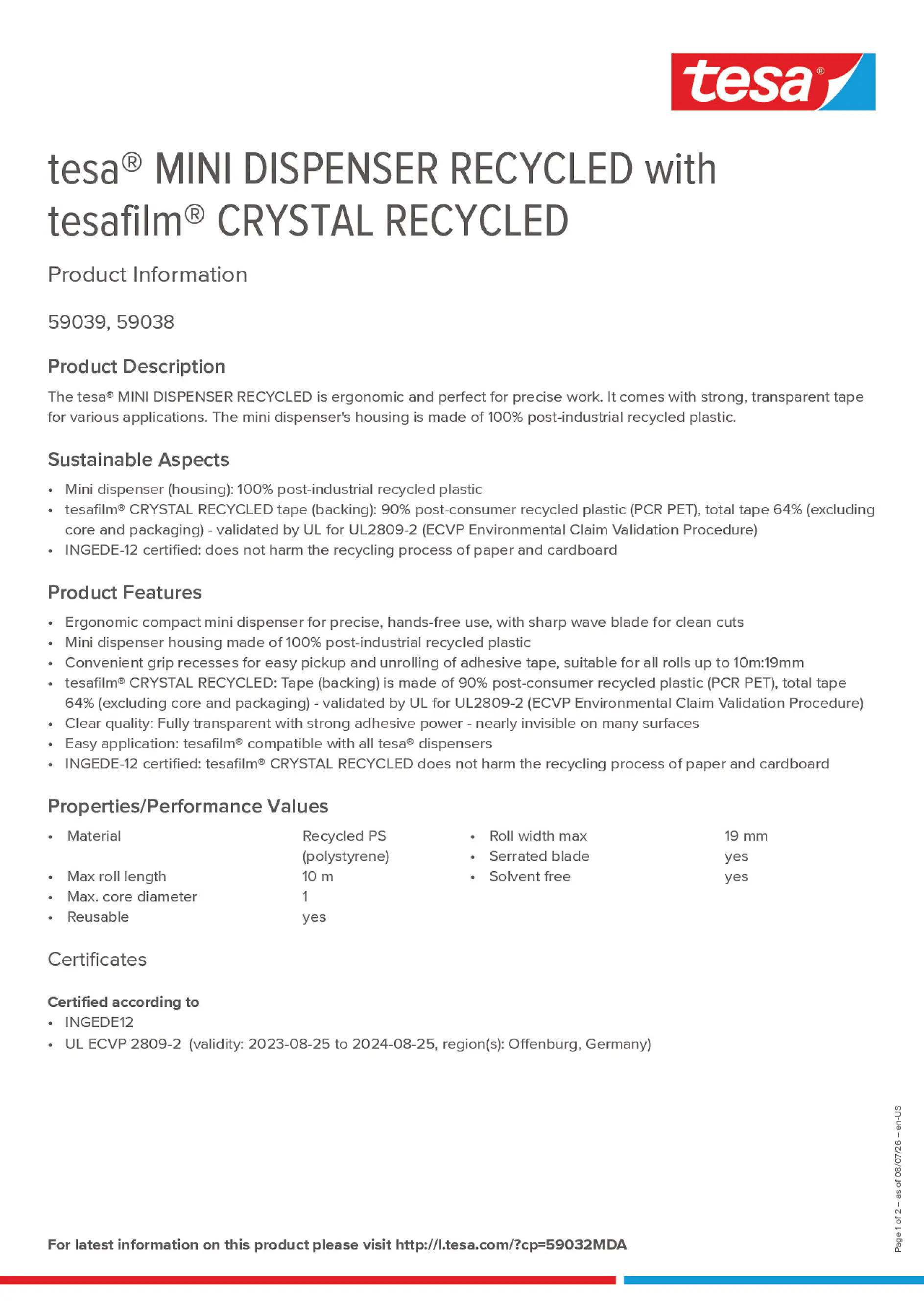 Product information_tesa® 59032MDA_en