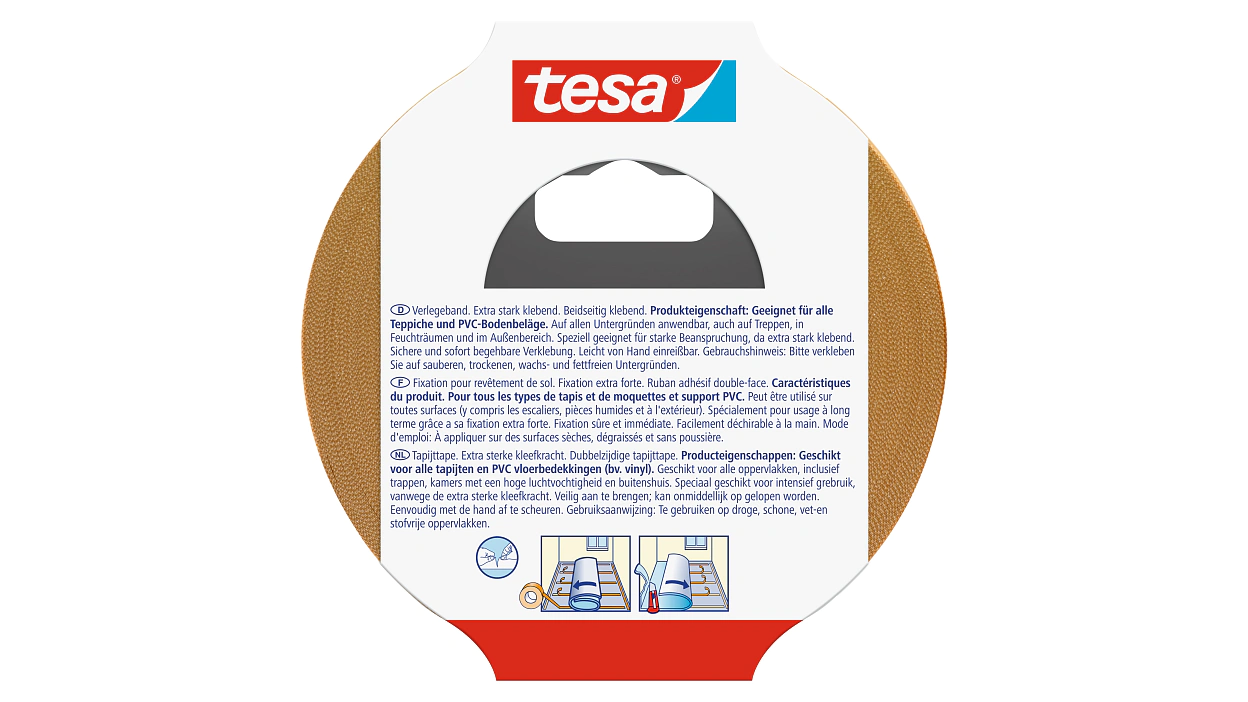 [en-en] tesa® Carpet Laying Extra Strong 25m : 50mm