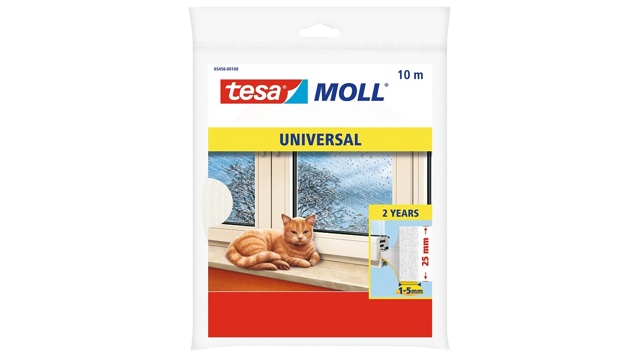 [en-en] tesamoll Pur Eco white, 10m x 25mm