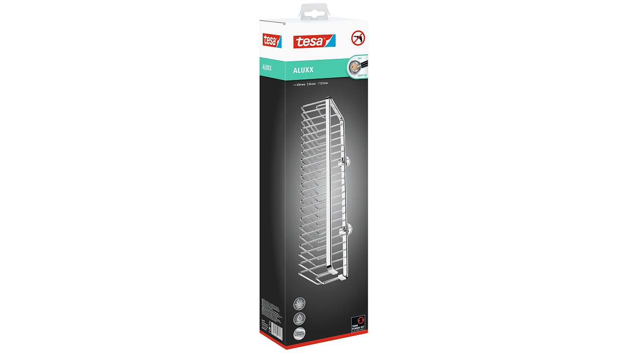 [en-en] tesa Aluxx Storage Basket Single
