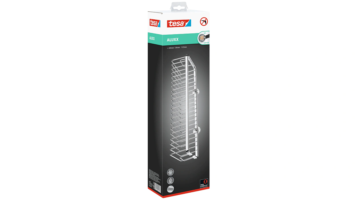 [en-en] tesa Aluxx Storage Basket Single