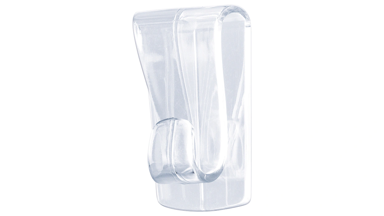 [en-en] Powerstrips transparent Deco Hooks L