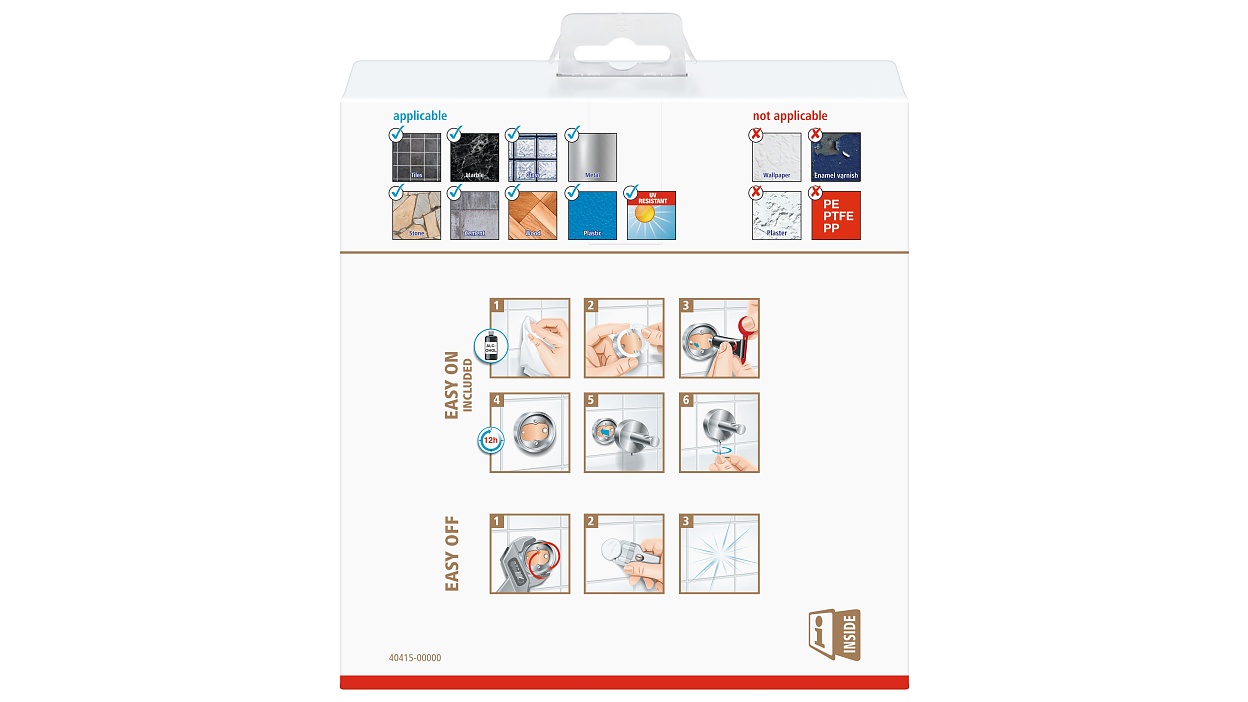 [en-en] tesa Exxclusiv Toilet Roll Hol. W. Shelf