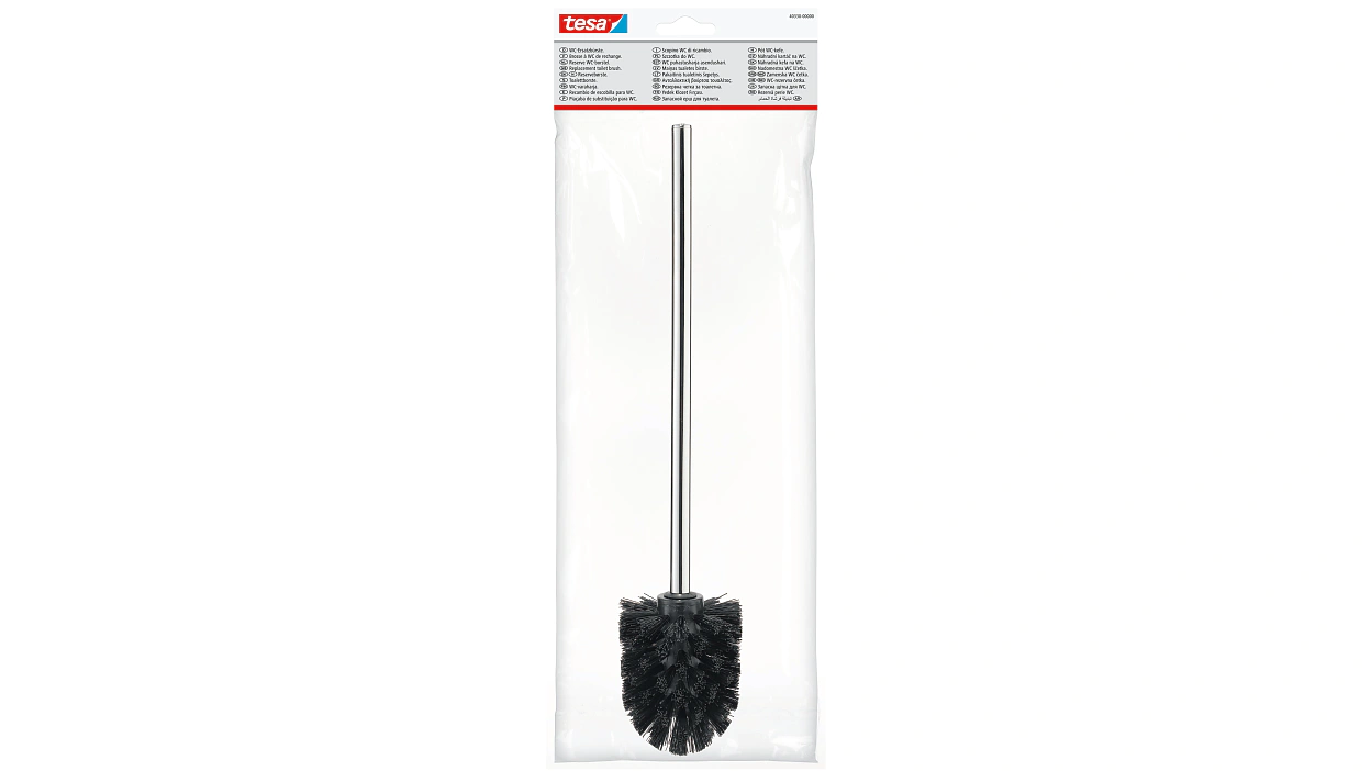 [en-en] tesa Spare Toilet Brush Black