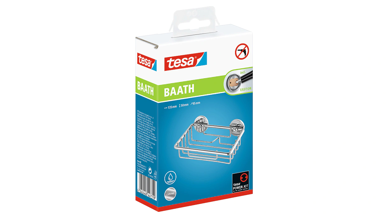 [en-en] Baath Soap Basket 50mmx135mmx95mm