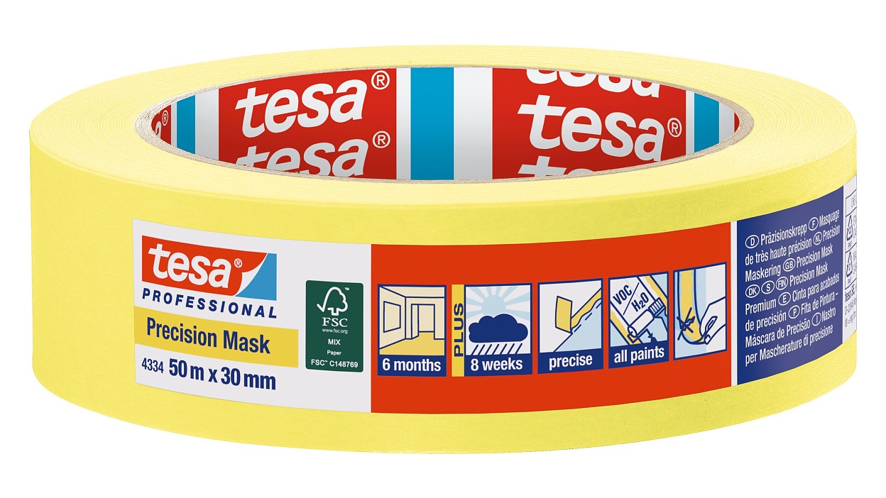 [en-en] tesa professional precision mask 50mx30mm, yellow, LI401