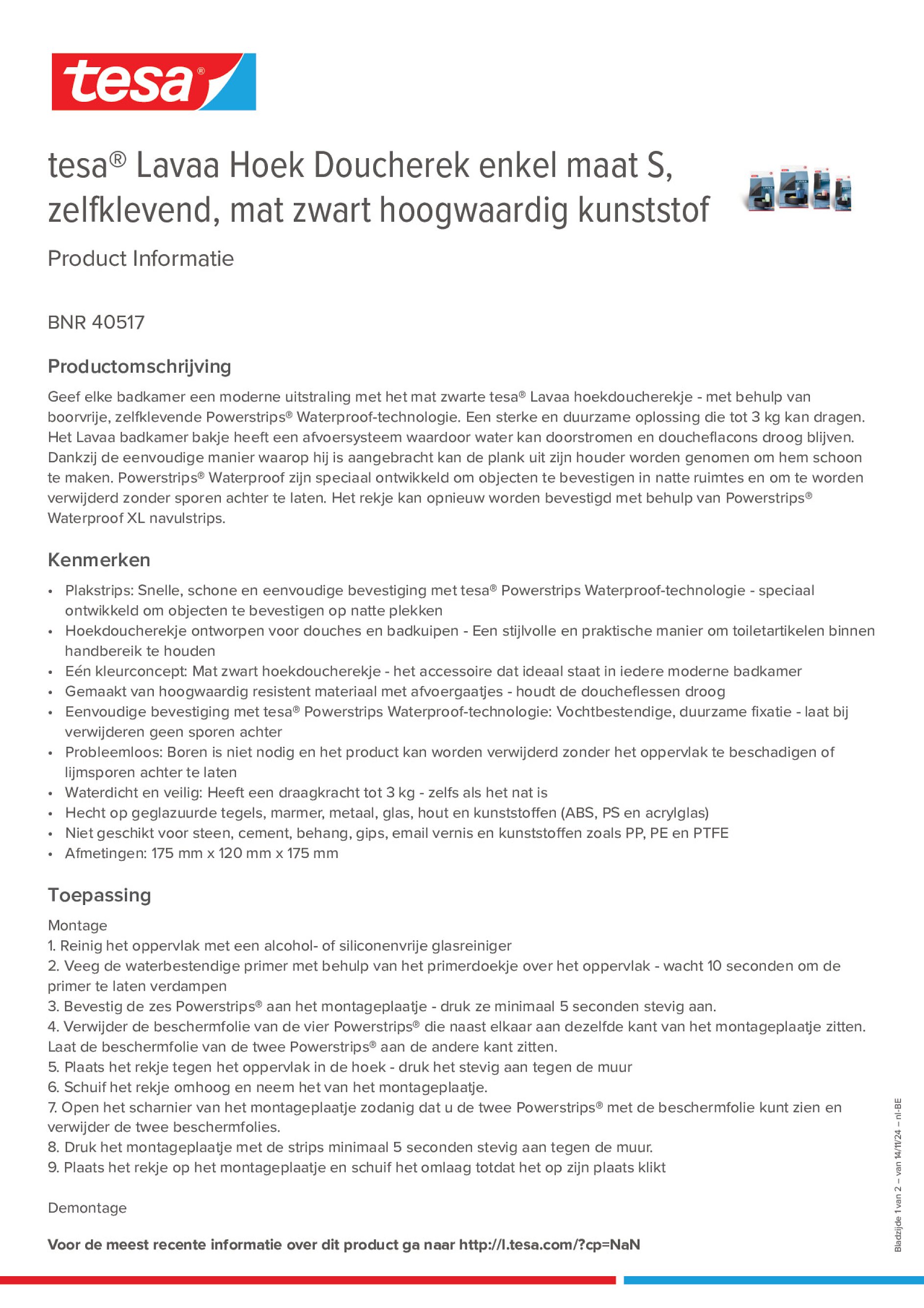 Product information_tesa® 40517_fr-BE_nl-BE