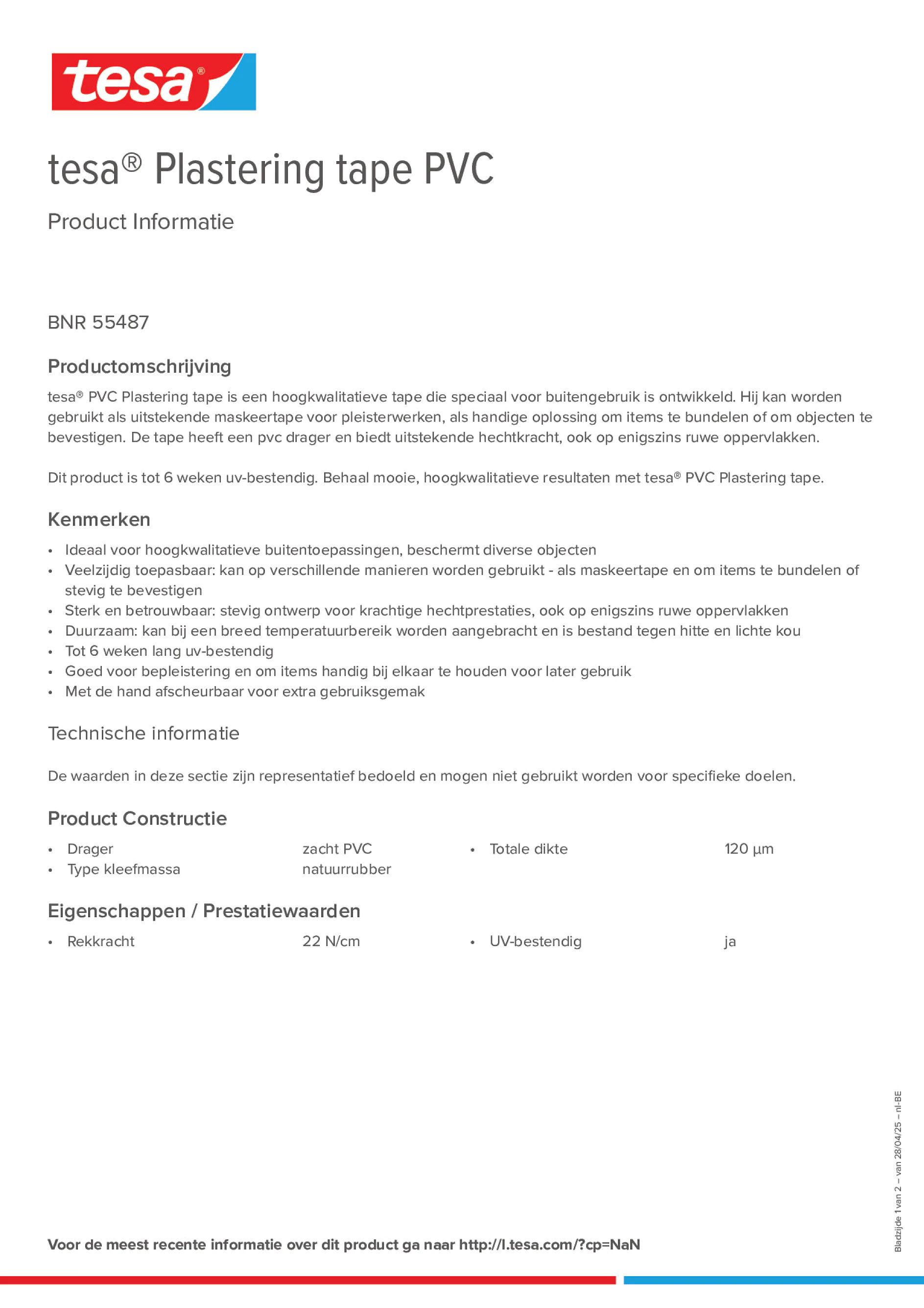 Product information_tesa® 55487_fr-BE_nl-BE