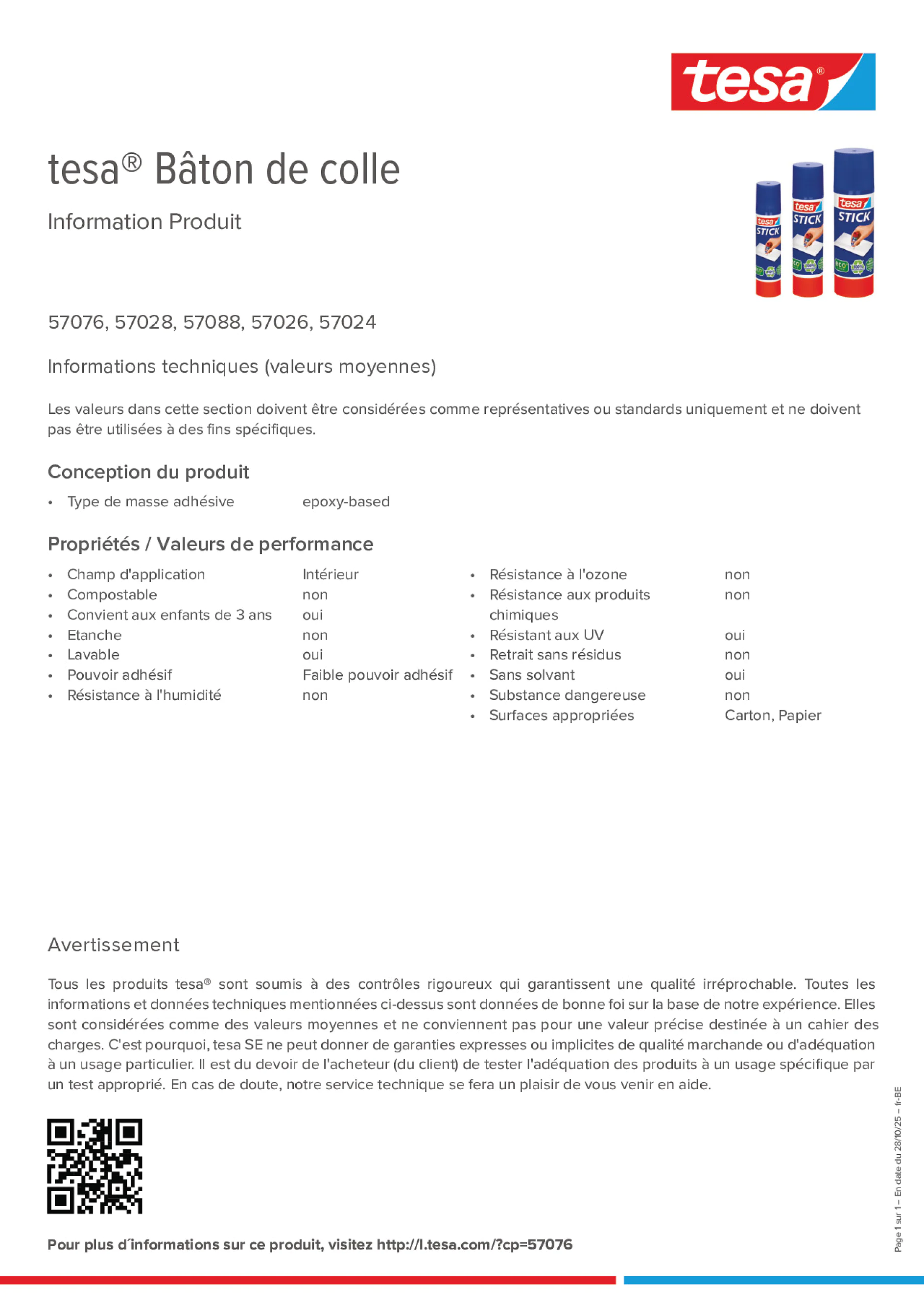 Product information_tesa® 57028_fr-BE_nl-BE