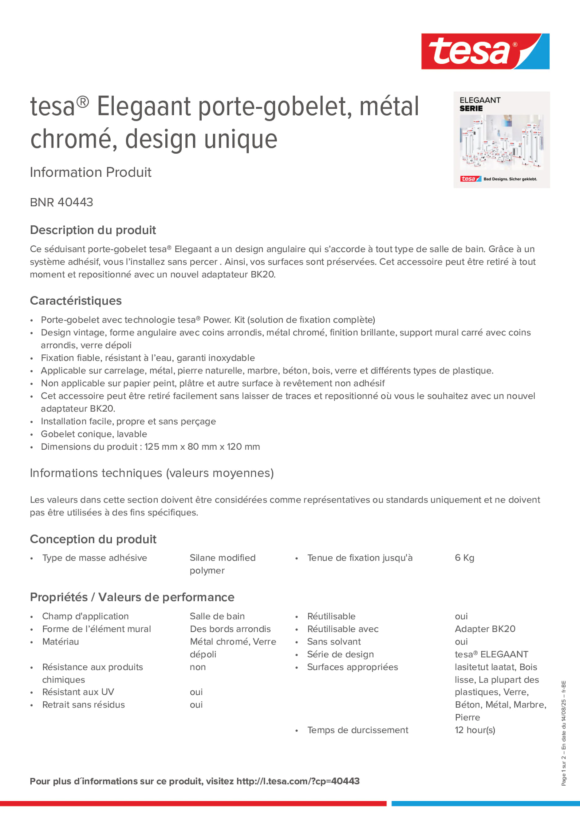 Product information_tesa® 40443_fr-BE_nl-BE