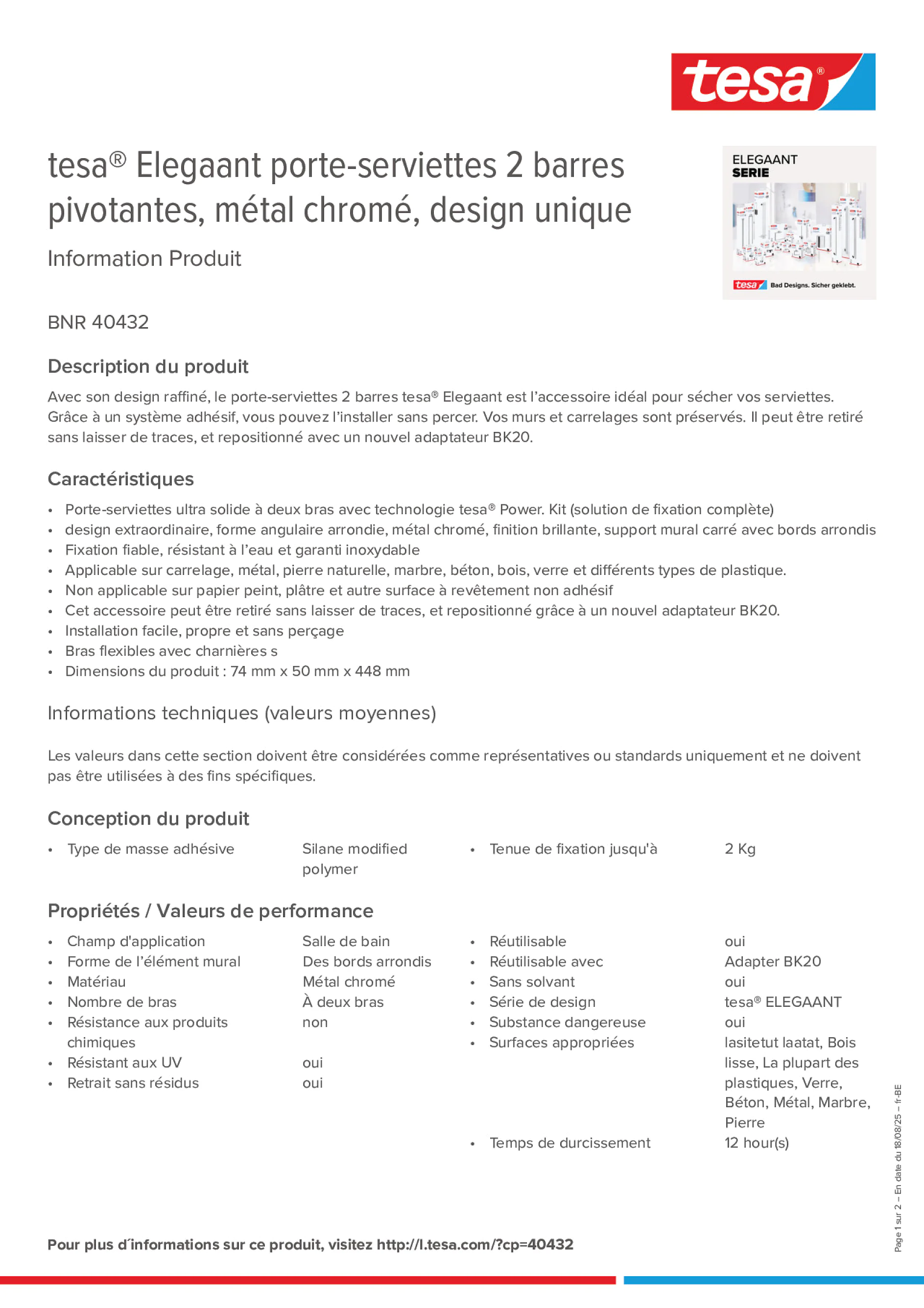 Product information_tesa® 40432_fr-BE_nl-BE