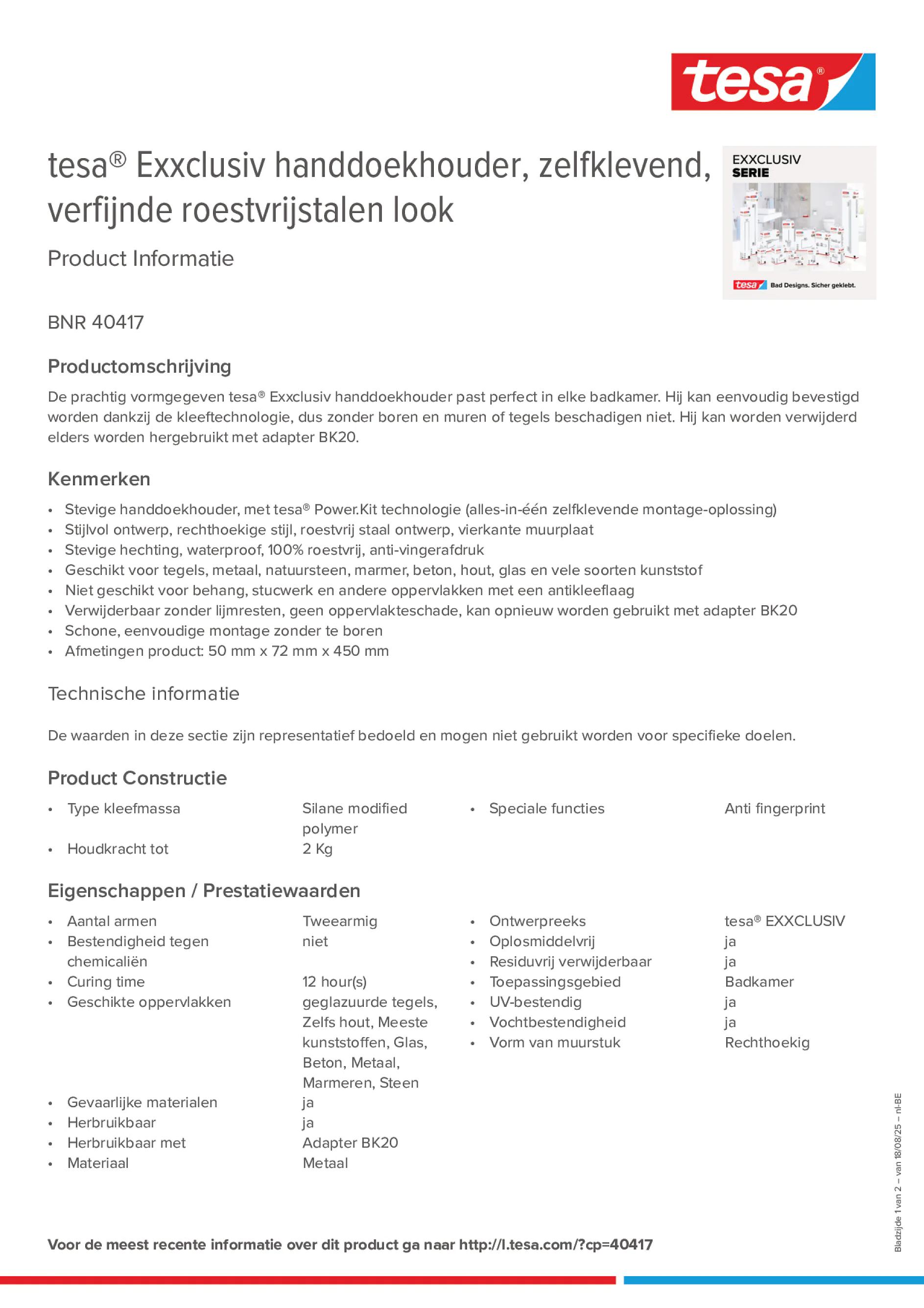 Product information_tesa® 40417_fr-BE_nl-BE