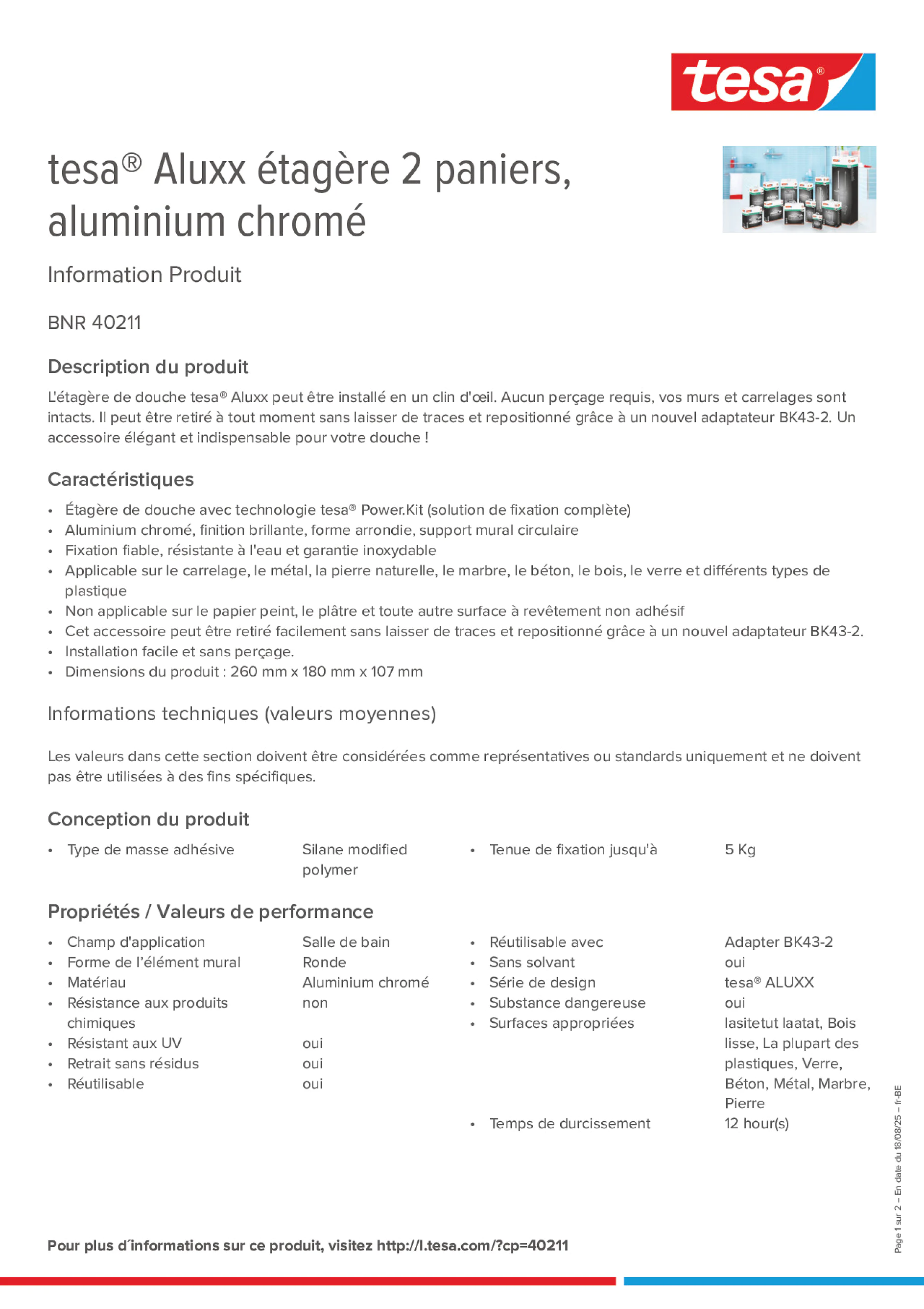 Product information_tesa® 40211_fr-BE_nl-BE